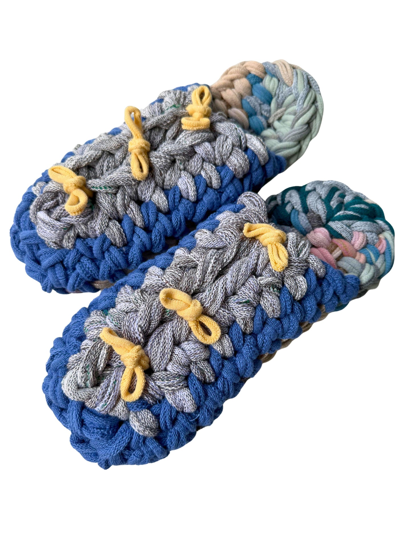XL | Knit up-cycle slippers 2025-XL06 [XL]
