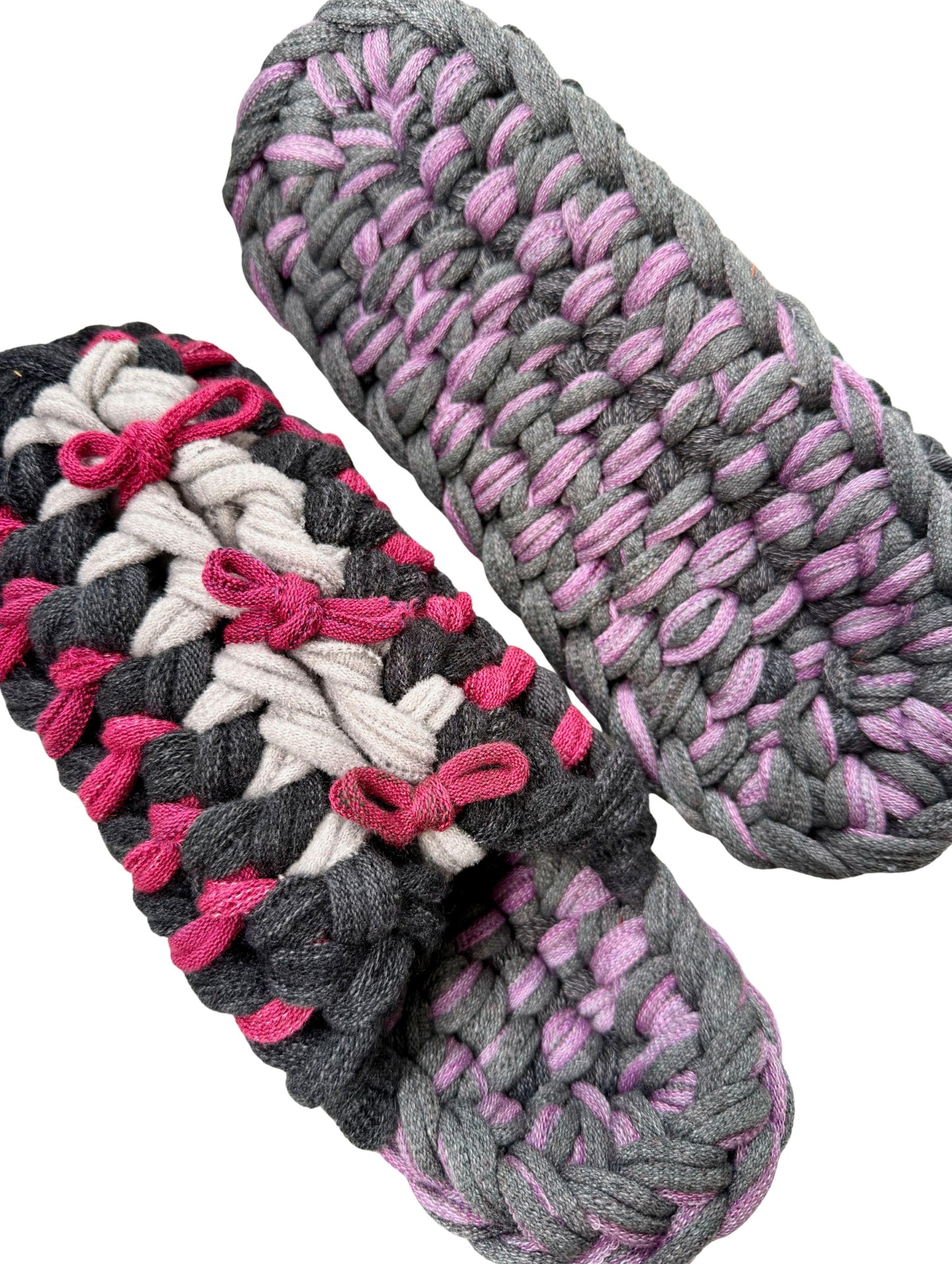XL | Knit up-cycle slippers 2025-XL10 [XL]