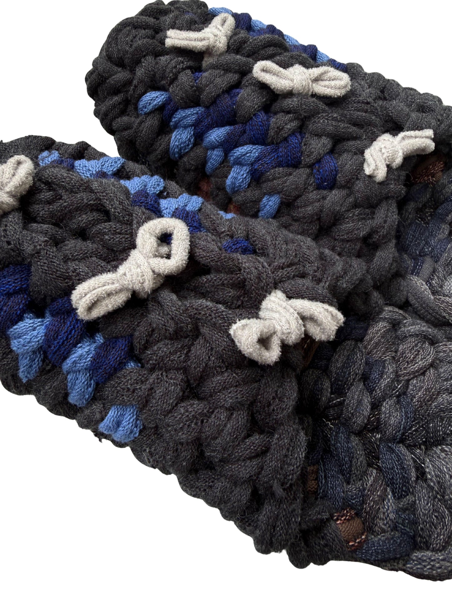 XL | Knit up-cycle slippers 2025-XL14 [XL]