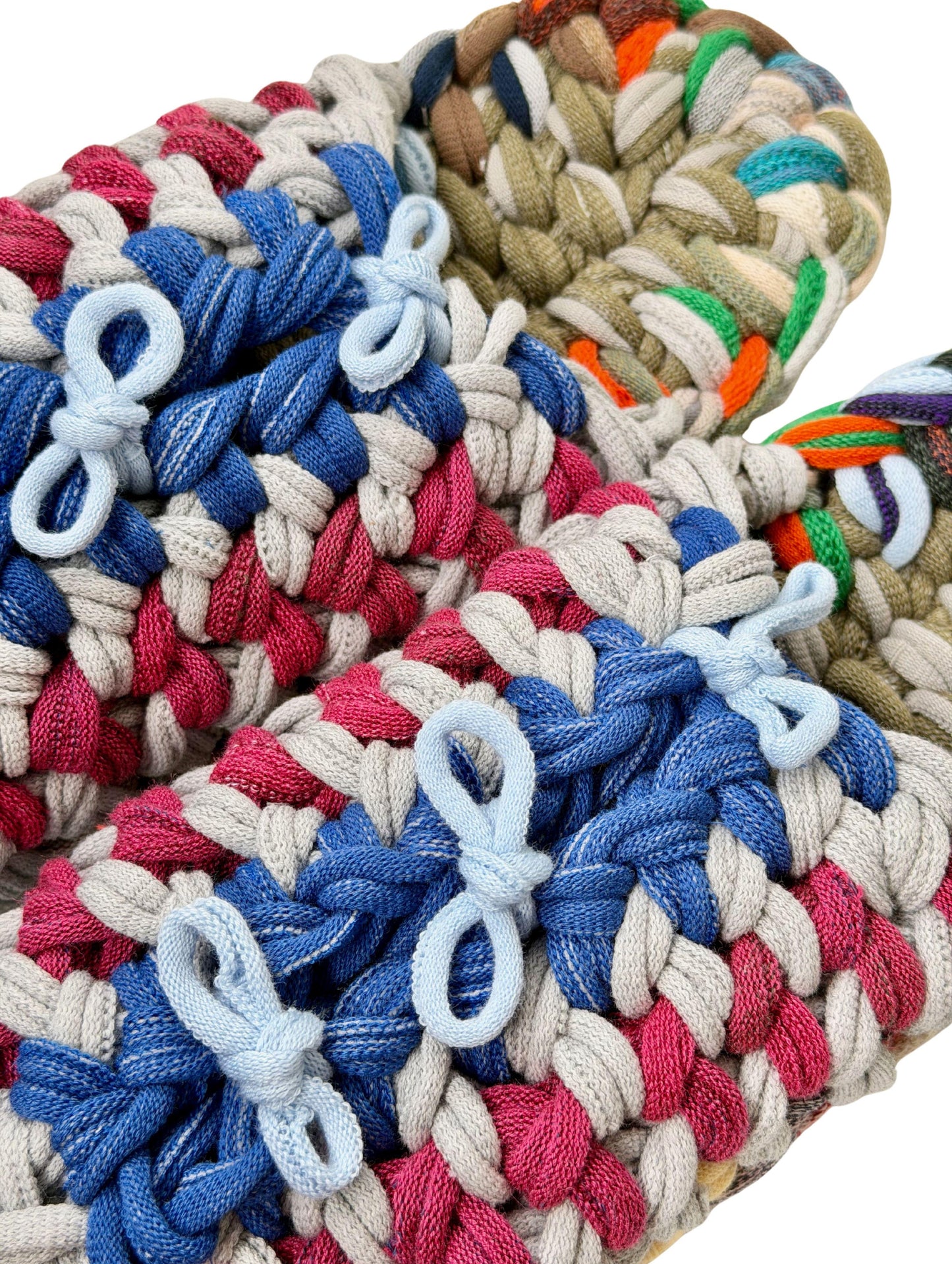 XL | Knit up-cycle slippers 2025-XL24 [XL]