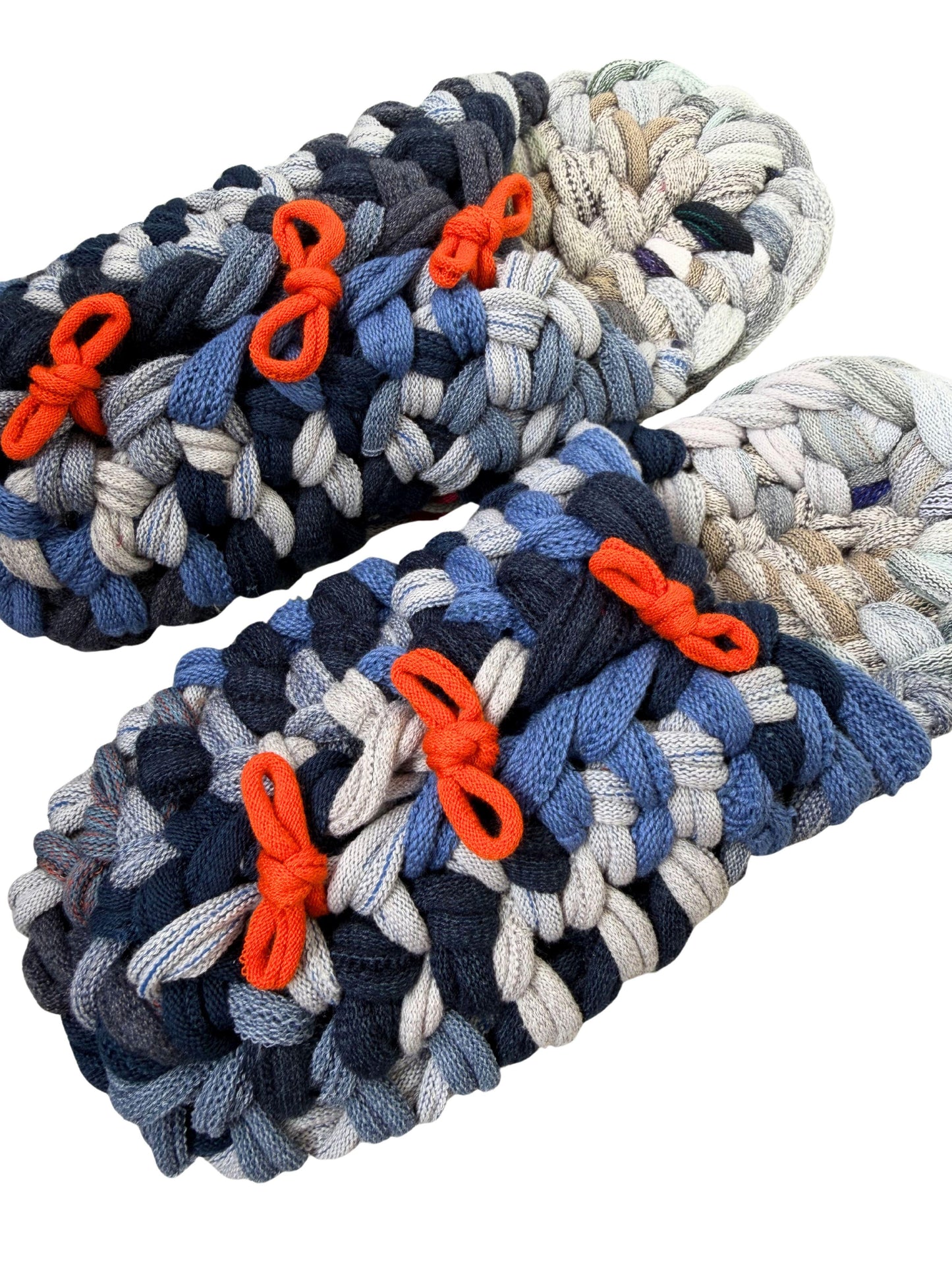 Large | Knit up-cycle slippers 2025-Large32 [Large]