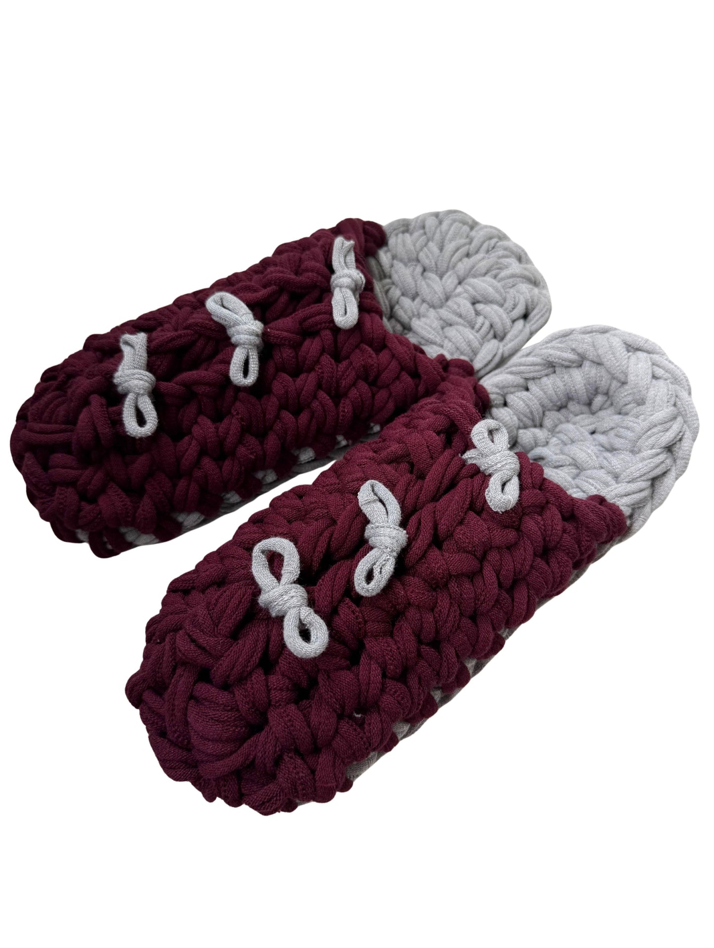 XL | Knit up-cycle slippers 2025-XL25 [XL]