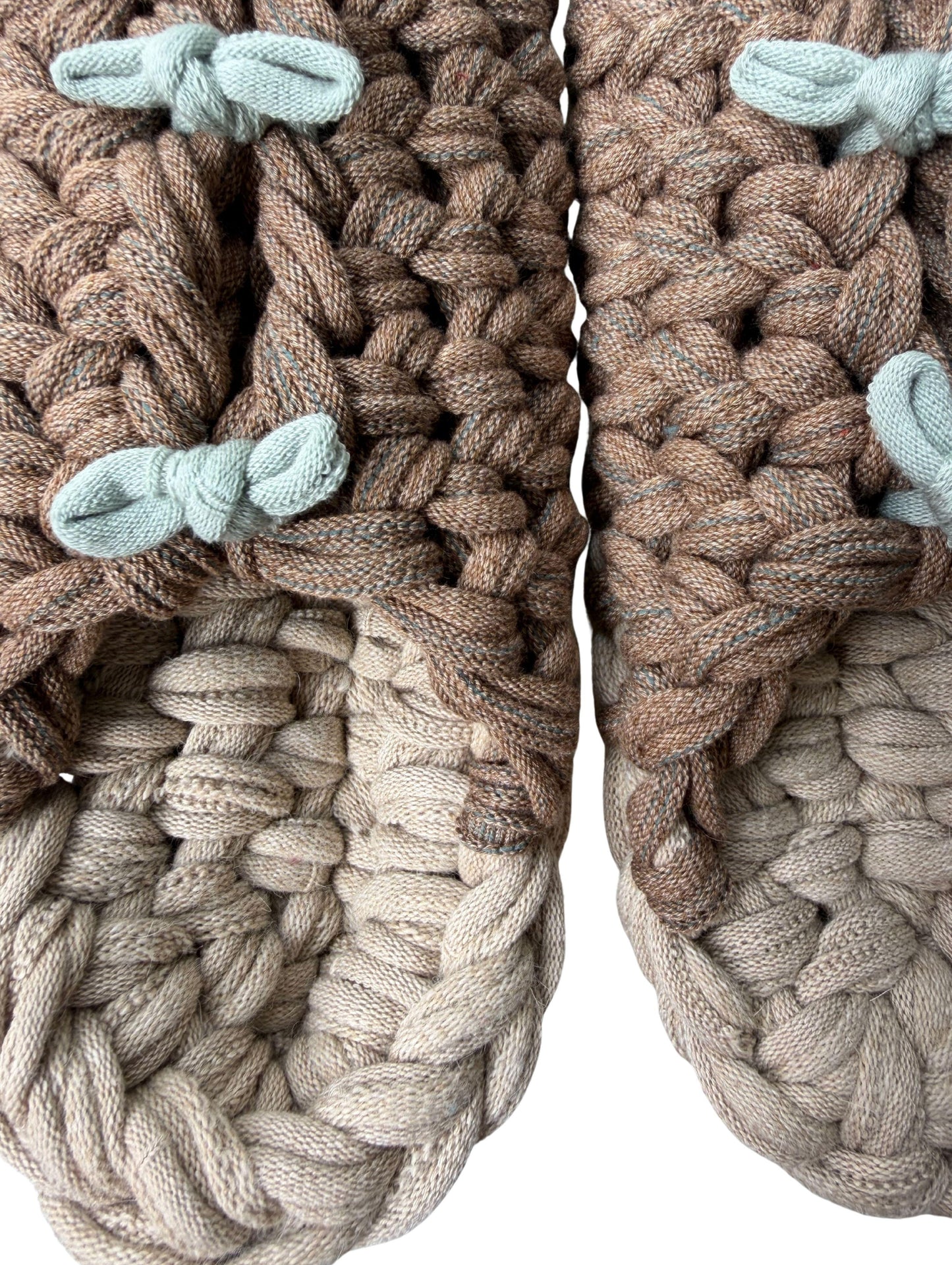 XL | Knit up-cycle slippers 2025-XL08 [XL]