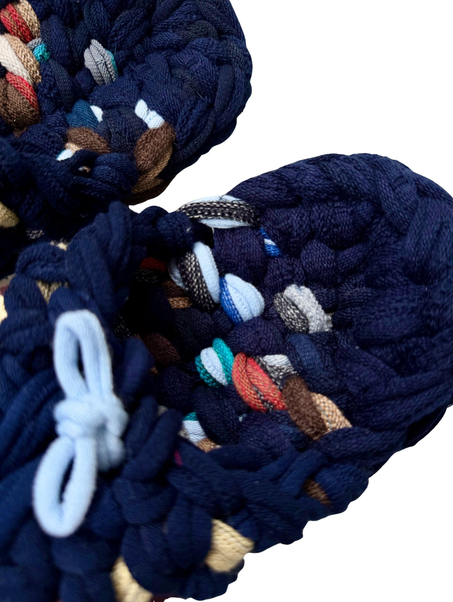 XL | Knit up-cycle slippers 2025-XL13 [XL]
