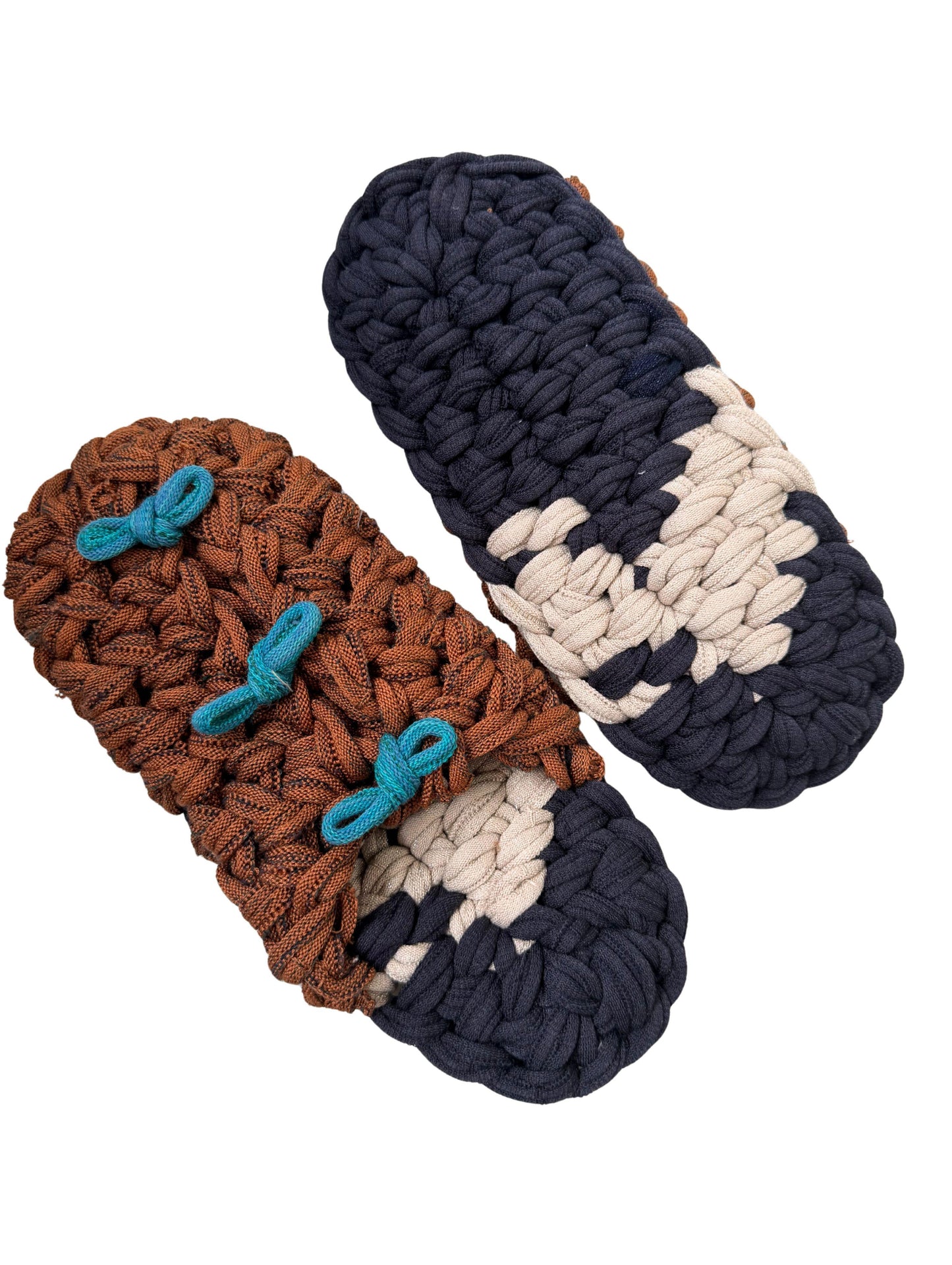 Large | Knit up-cycle slippers 2025-Large33 [Large]