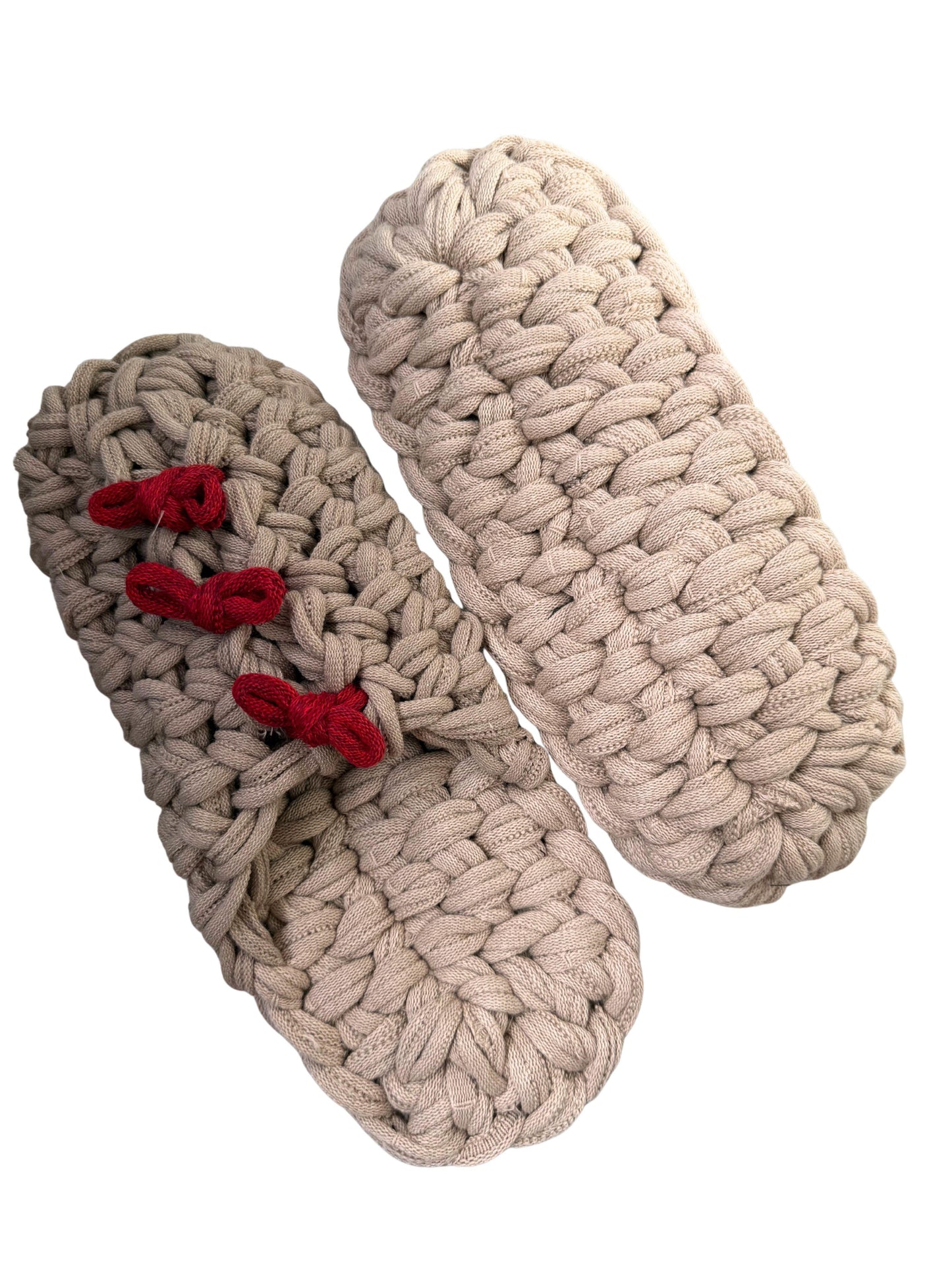 Large | Knit up-cycle slippers 2025-Large42 [Large]