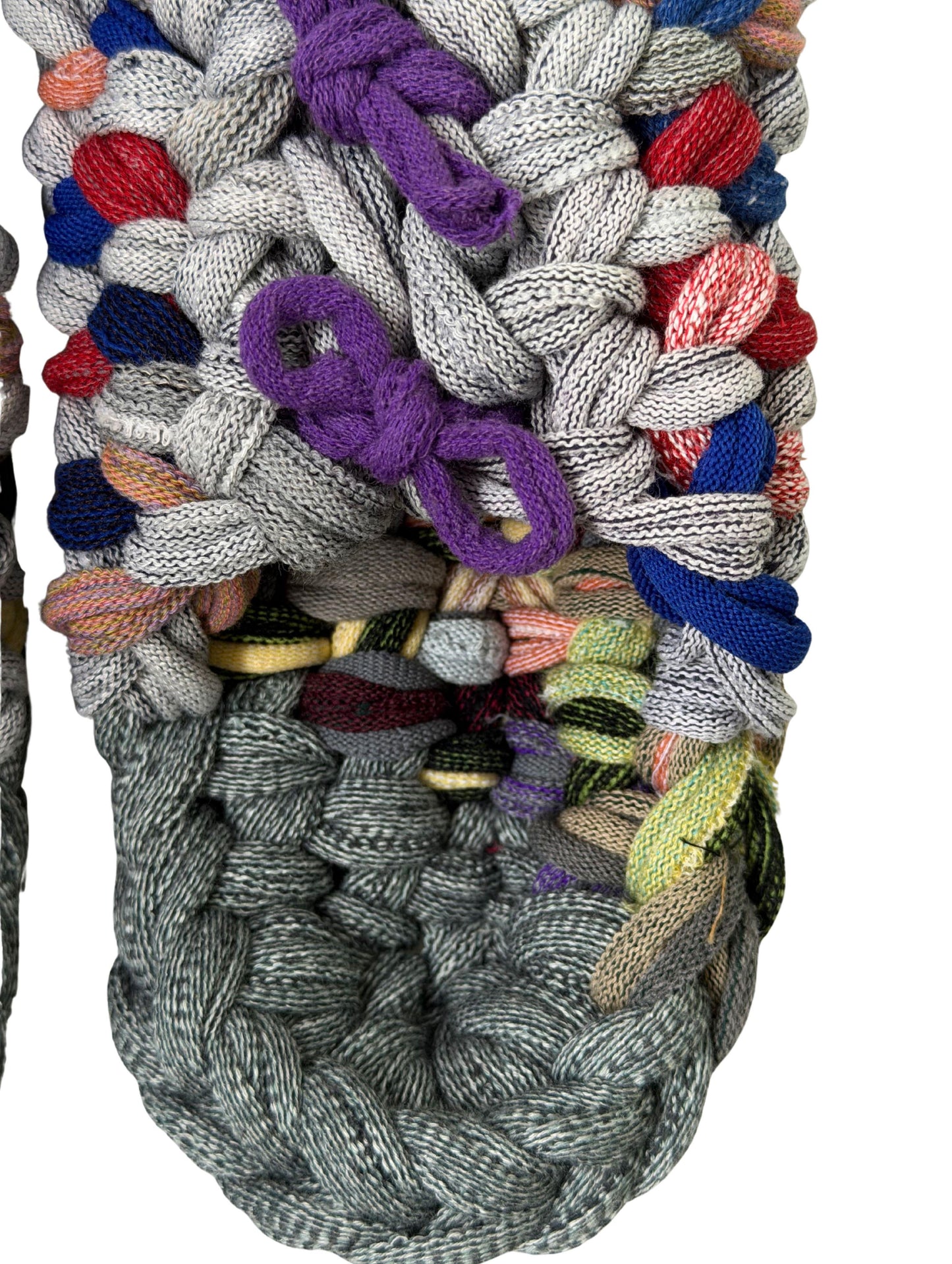 Large | Knit up-cycle slippers 2025-Large36 [Large]