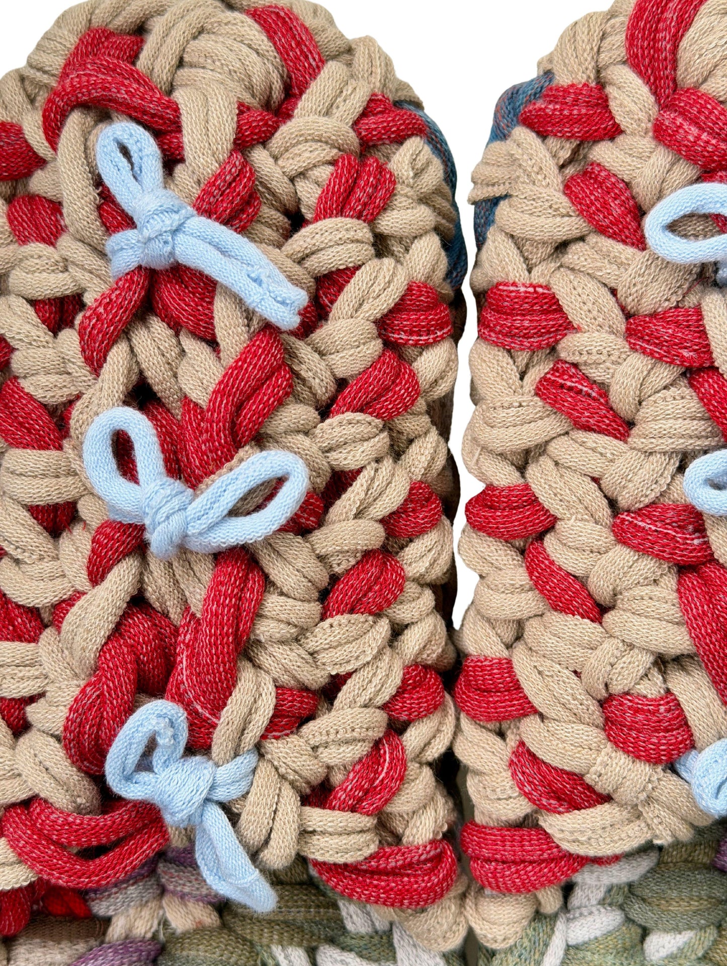 XL | Knit up-cycle slippers 2025-XL20 [XL]