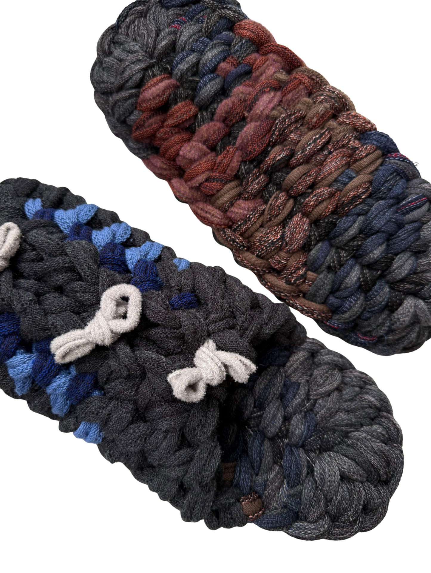 XL | Knit up-cycle slippers 2025-XL14 [XL]