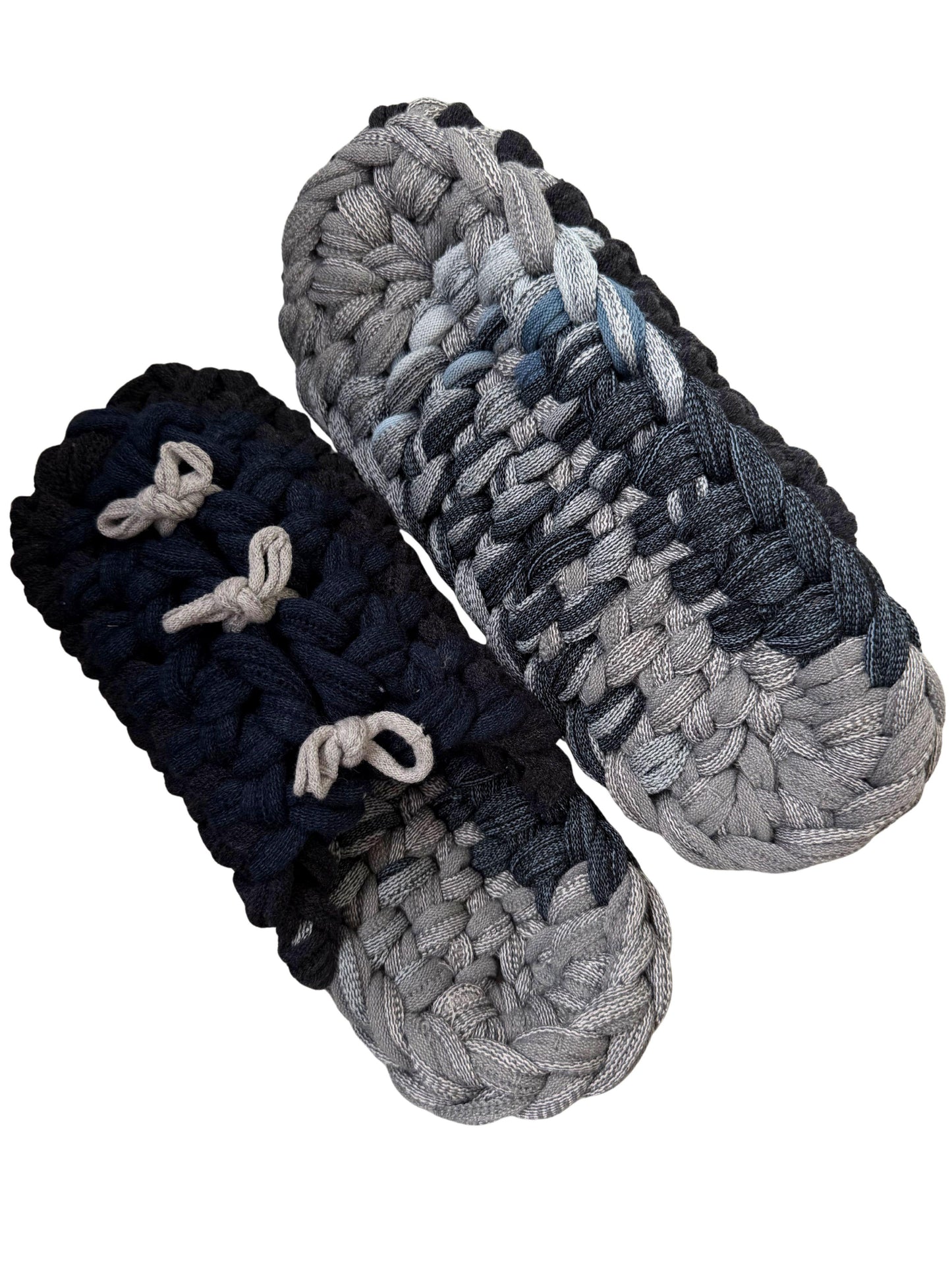 Large | Knit up-cycle slippers 2025-Large46 [Large]