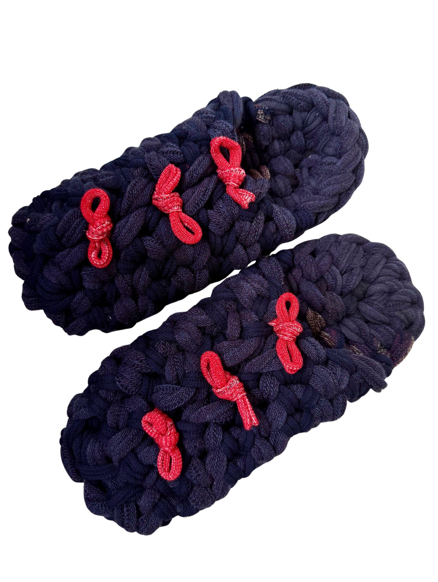 Large | Knit up-cycle slippers 2025-Large50 [Large]