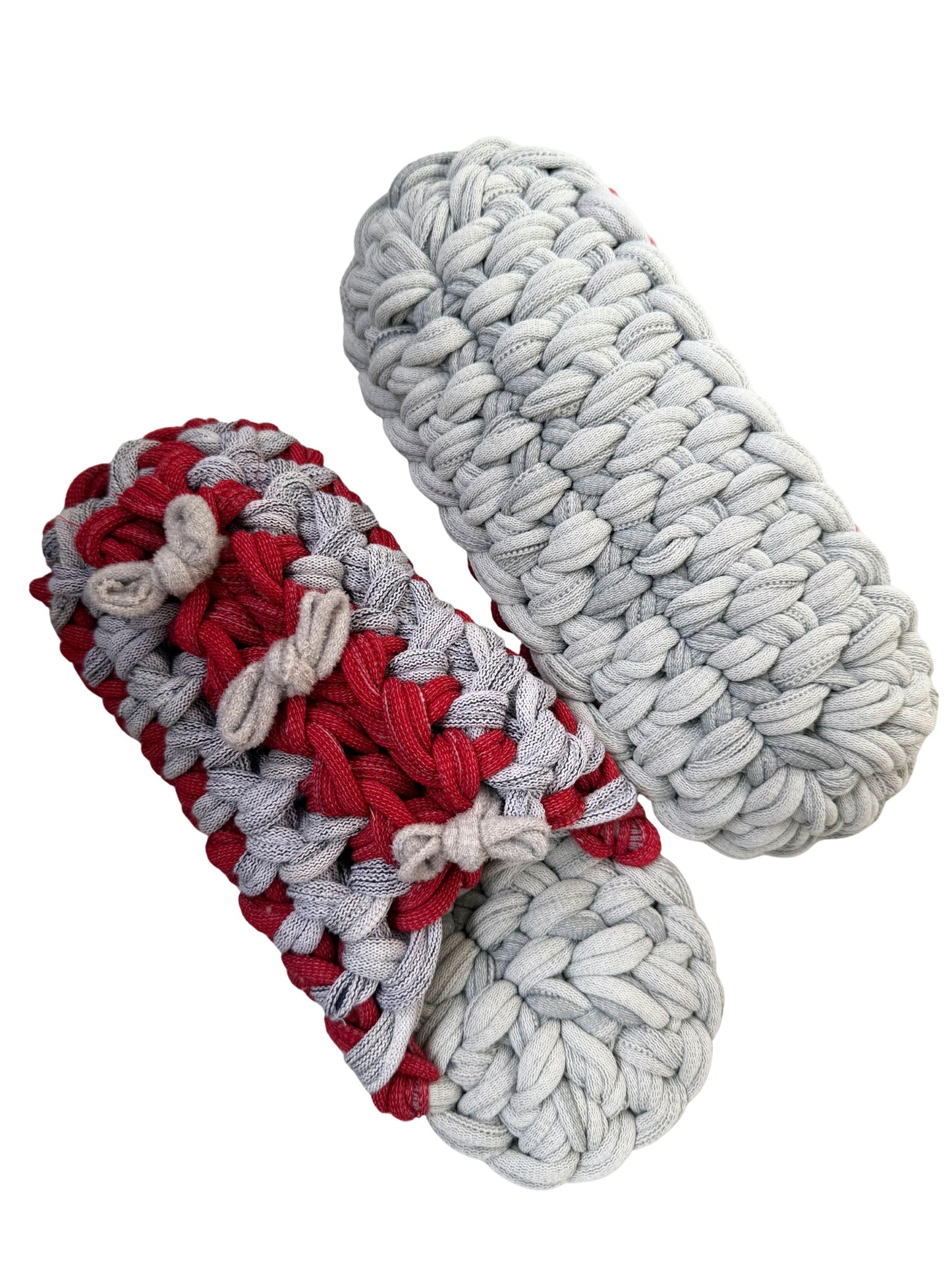 Large | Knit up-cycle slippers 2025-Large41 [Large]