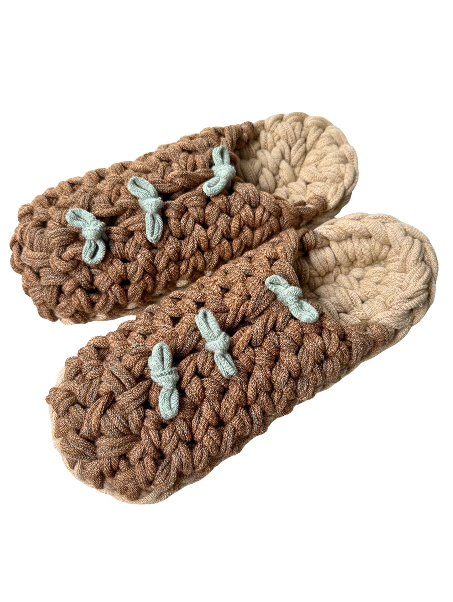 XL | Knit up-cycle slippers 2025-XL08 [XL]
