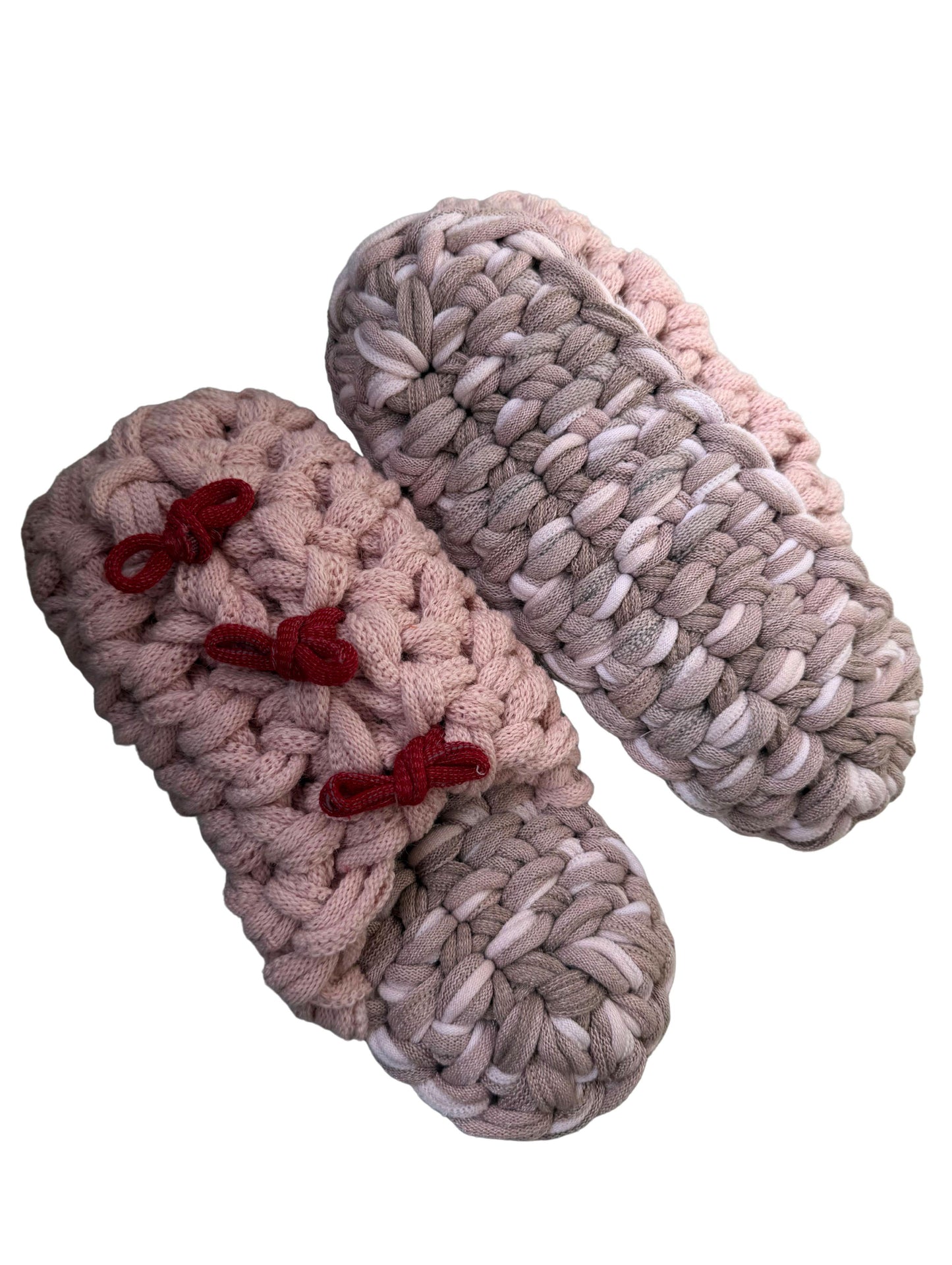 Large | Knit up-cycle slippers 2025-Large39 [Large]