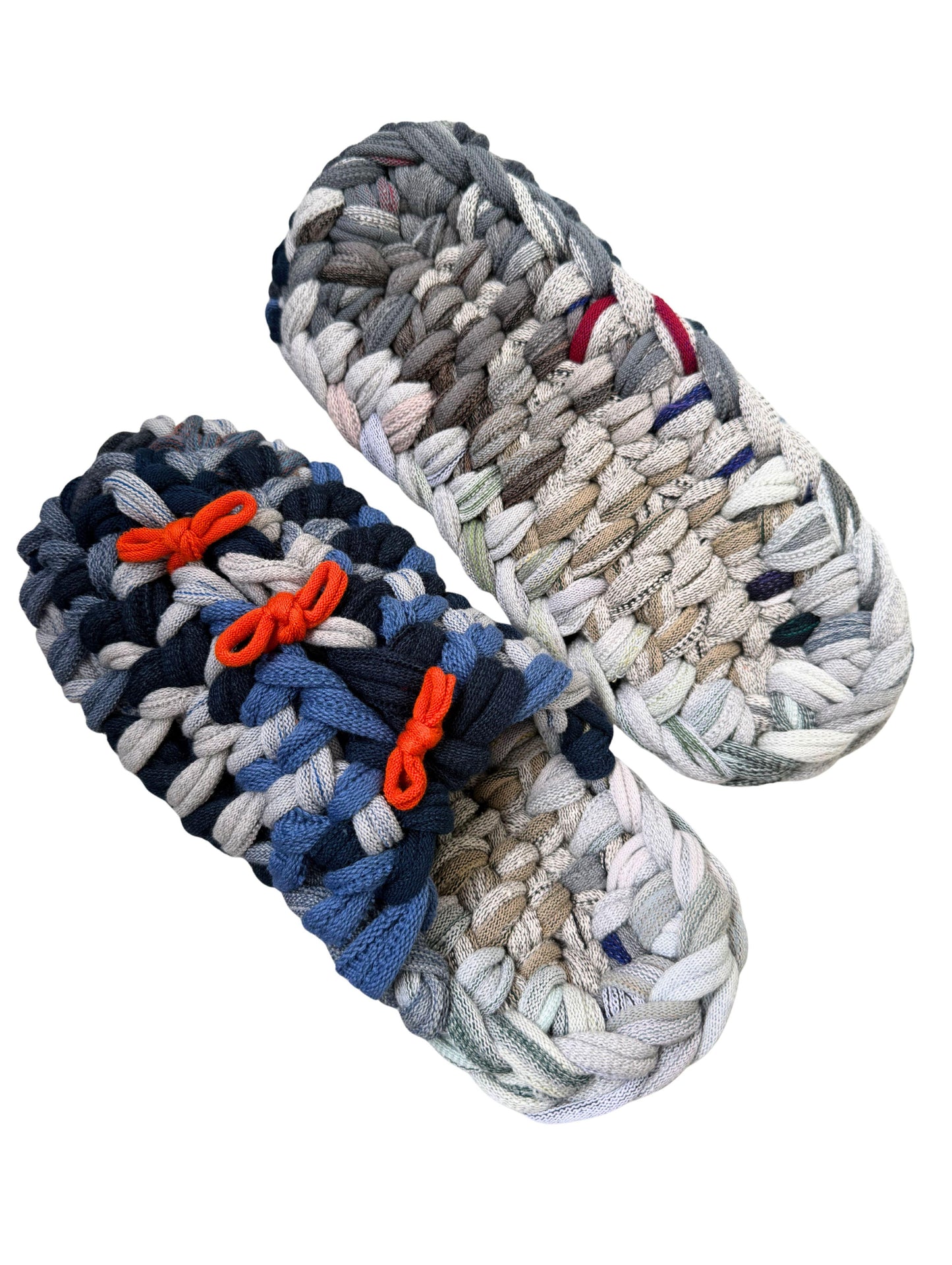 Large | Knit up-cycle slippers 2025-Large32 [Large]