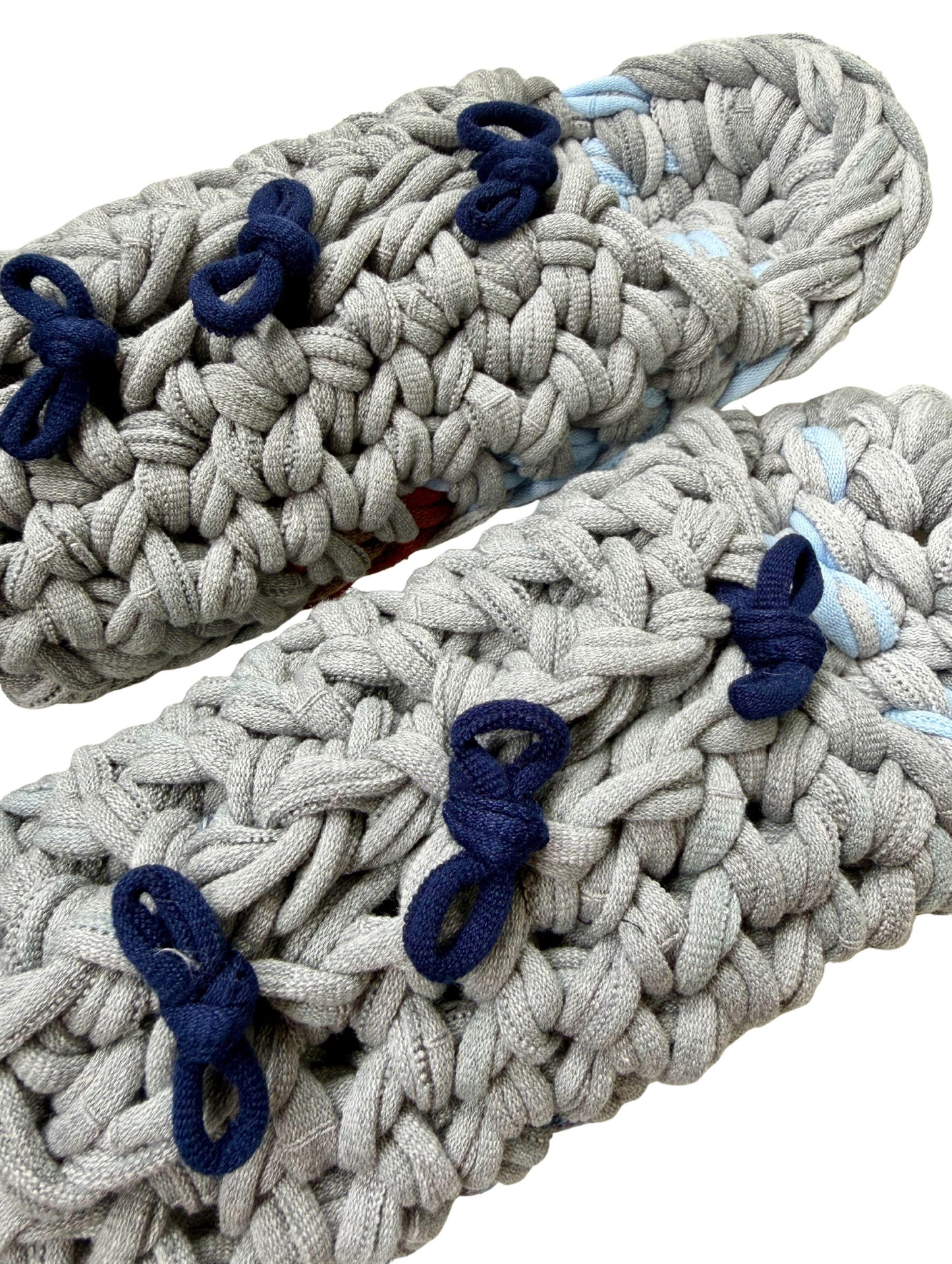 XL | Knit up-cycle slippers 2025-XL19 [XL]