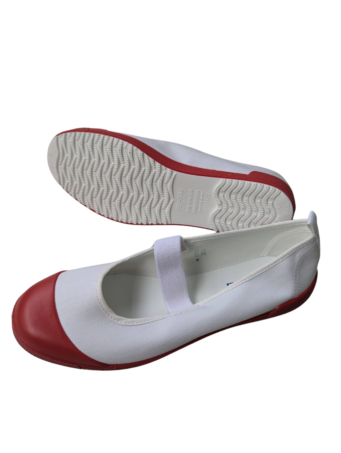 Uwabaki Type #01 [Red]  Japan made school indoor shoes