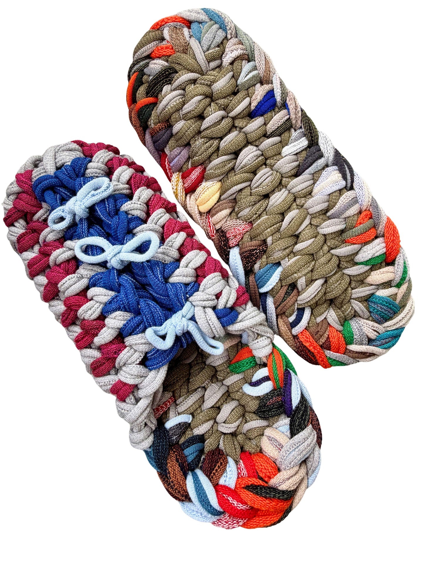 XL | Knit up-cycle slippers 2025-XL24 [XL]