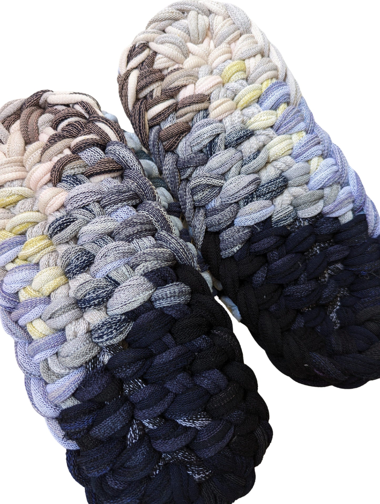 XL | Knit up-cycle slippers 2024-XL80 [XL]