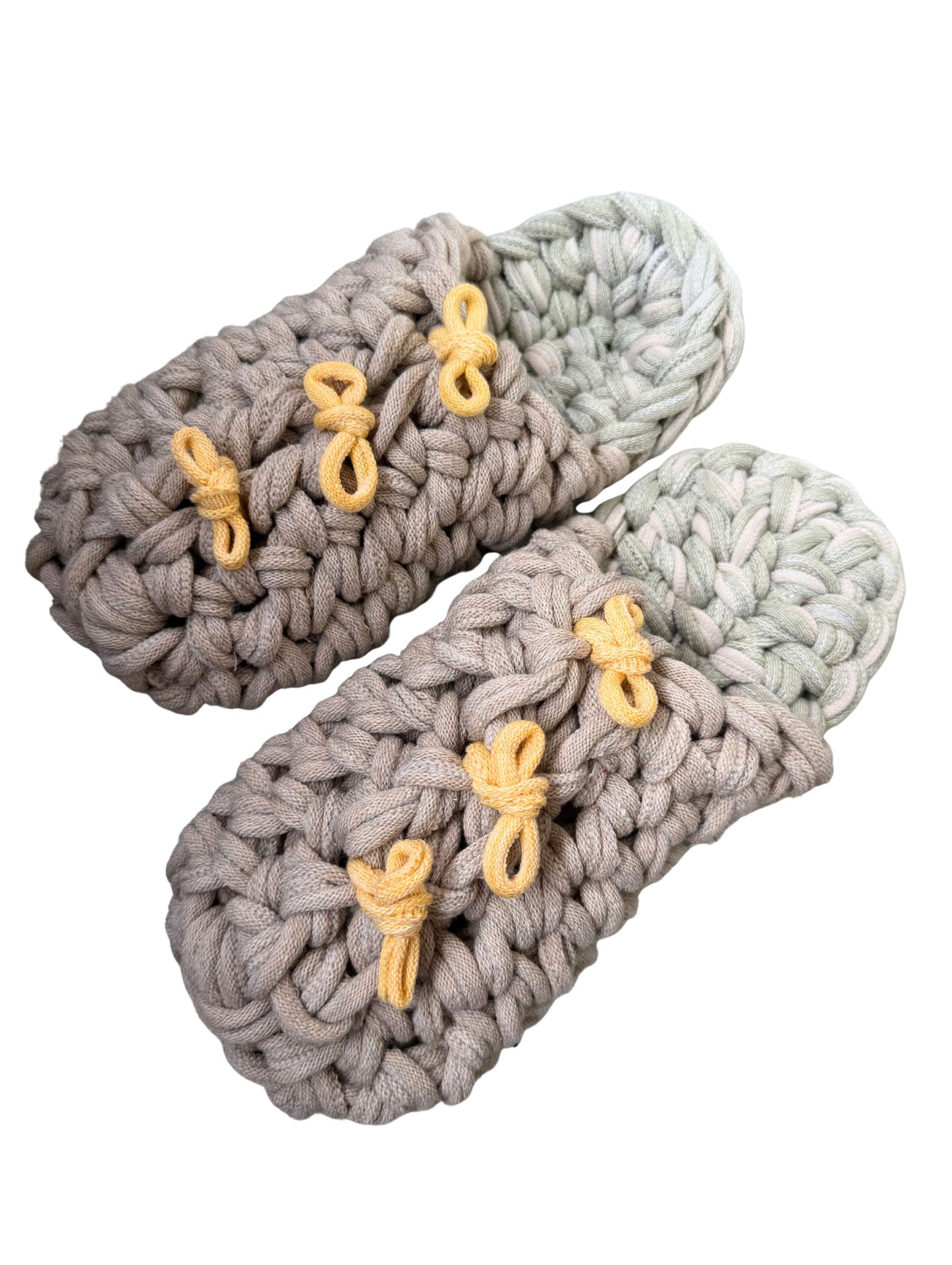 Large | Knit up-cycle slippers 2025-Large43 [Large]