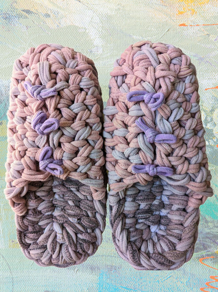 XL | Knit up-cycle slippers 2023-XL42 [XL]