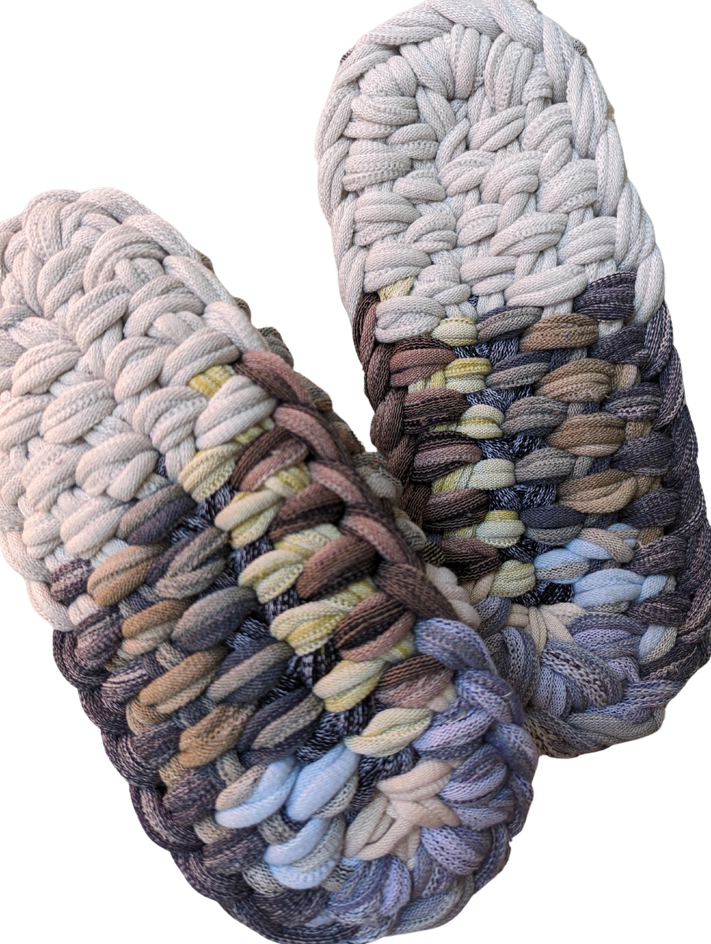 XL | Knit up-cycle slippers 2024-XL71 [XL]