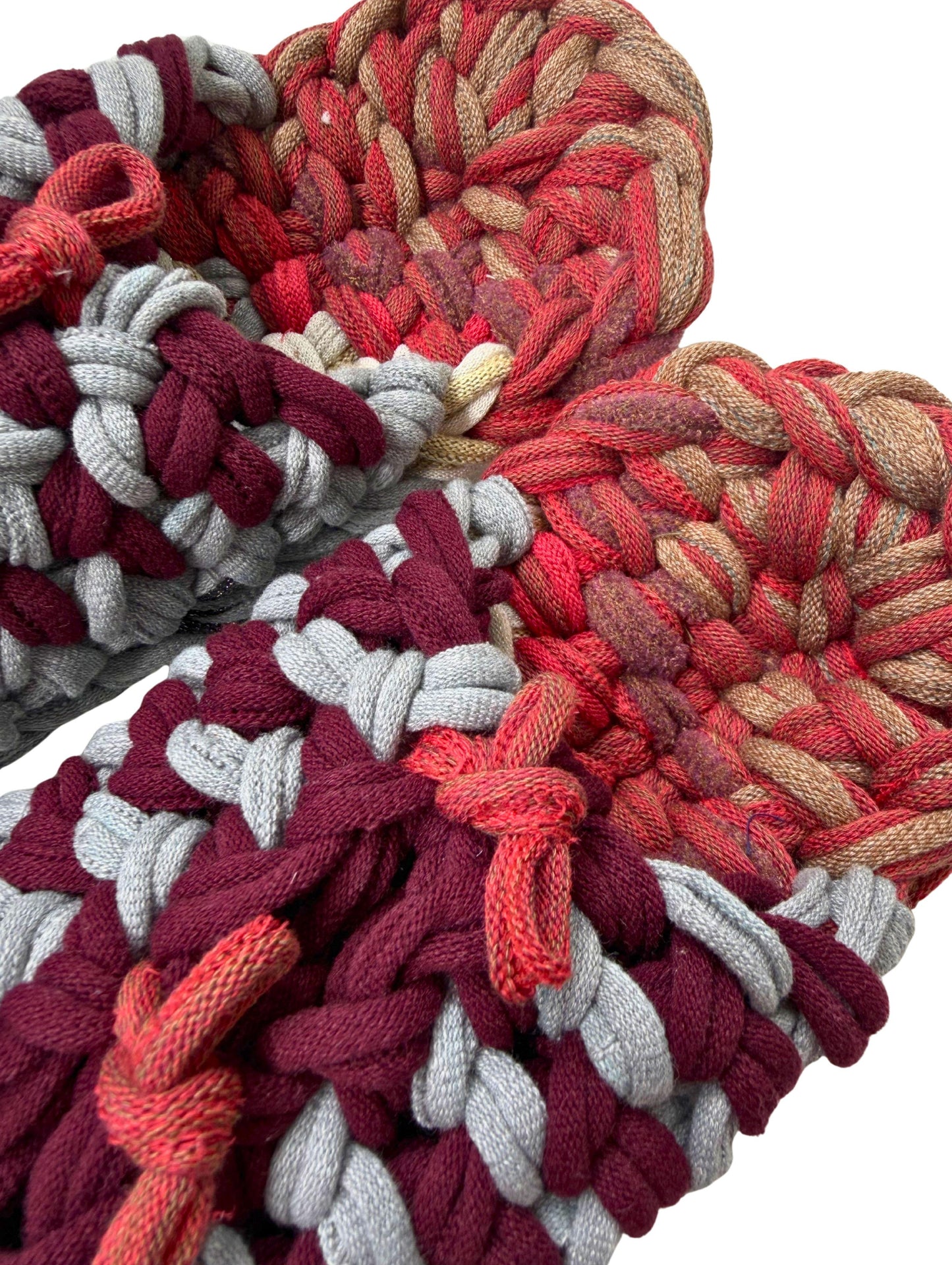 XL | Knit up-cycle slippers 2025-XL18 [XL]