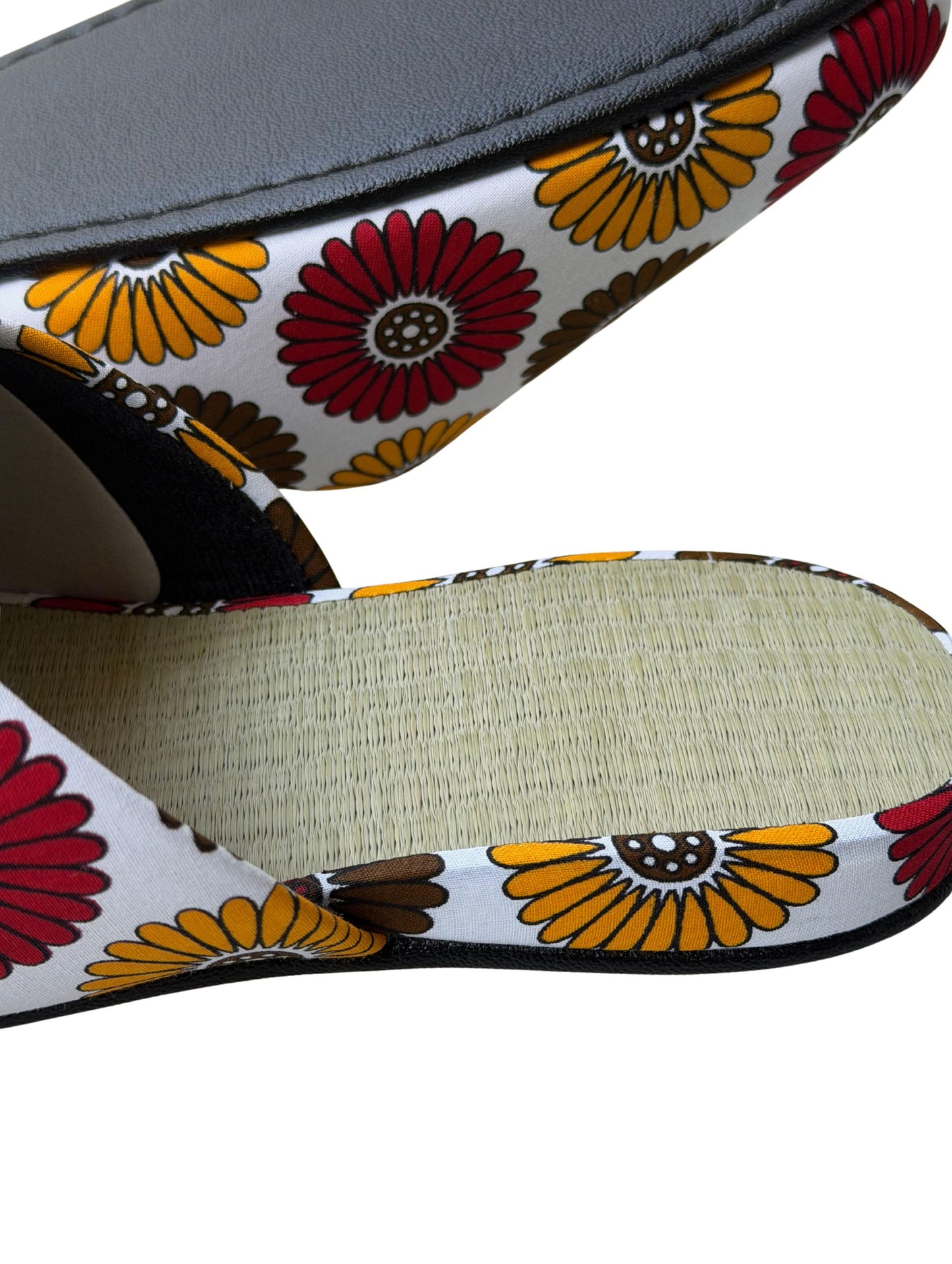 Large | Tatami Print Mix Slippers 2026SS-001 [Easy-care sole]