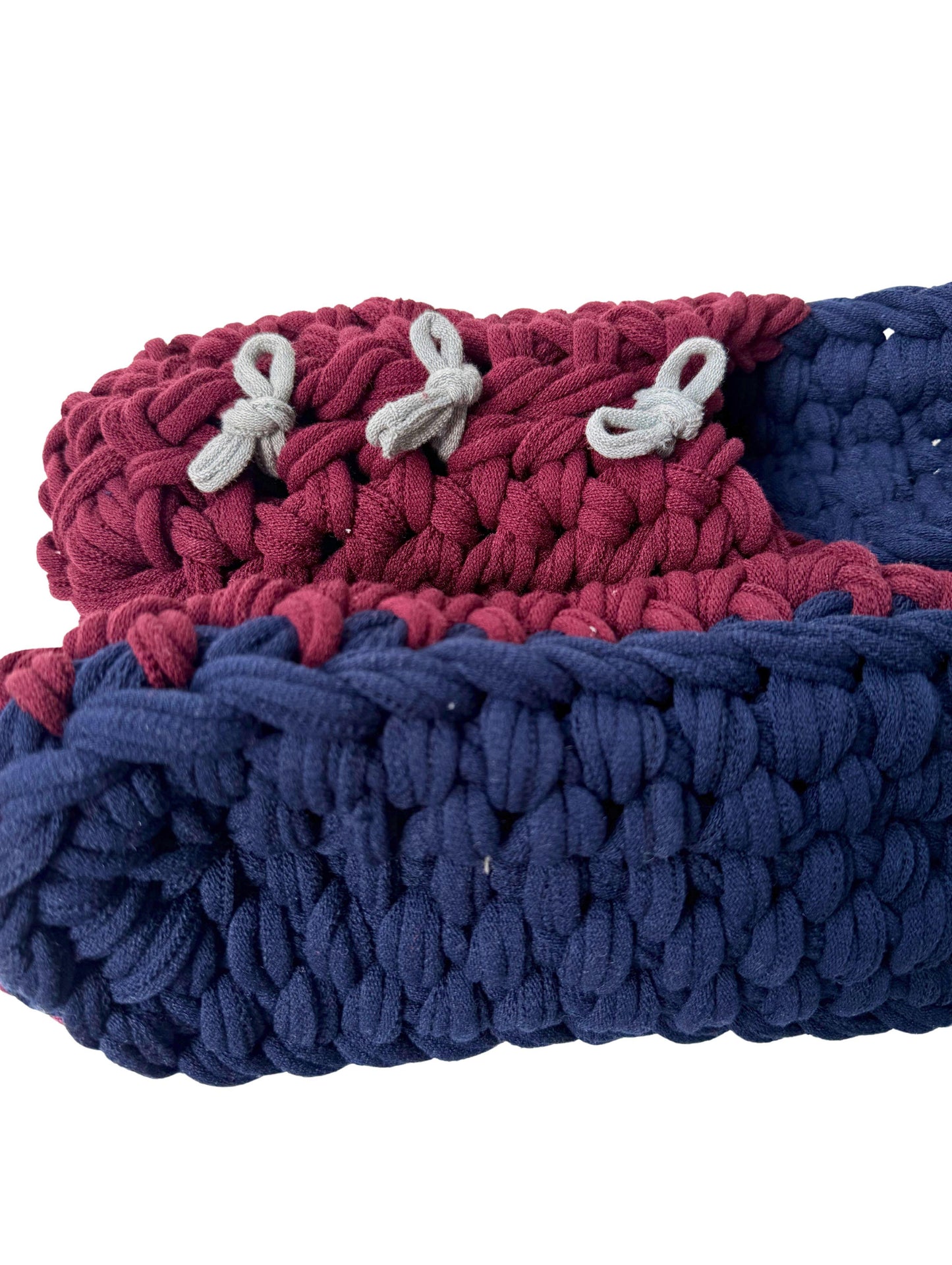 XL | Knit up-cycle slippers 2025-XL03 [XL]