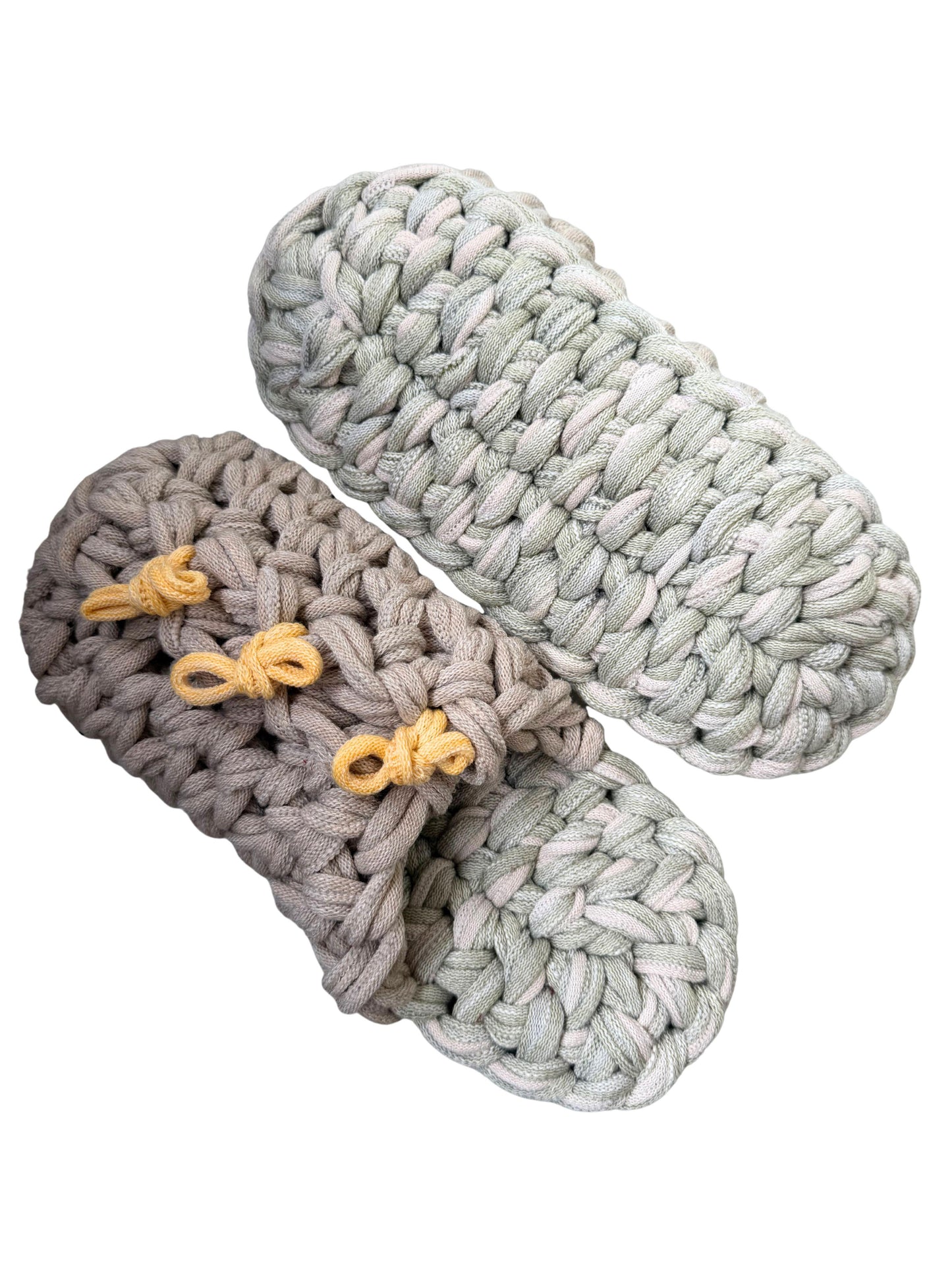 Large | Knit up-cycle slippers 2025-Large43 [Large]