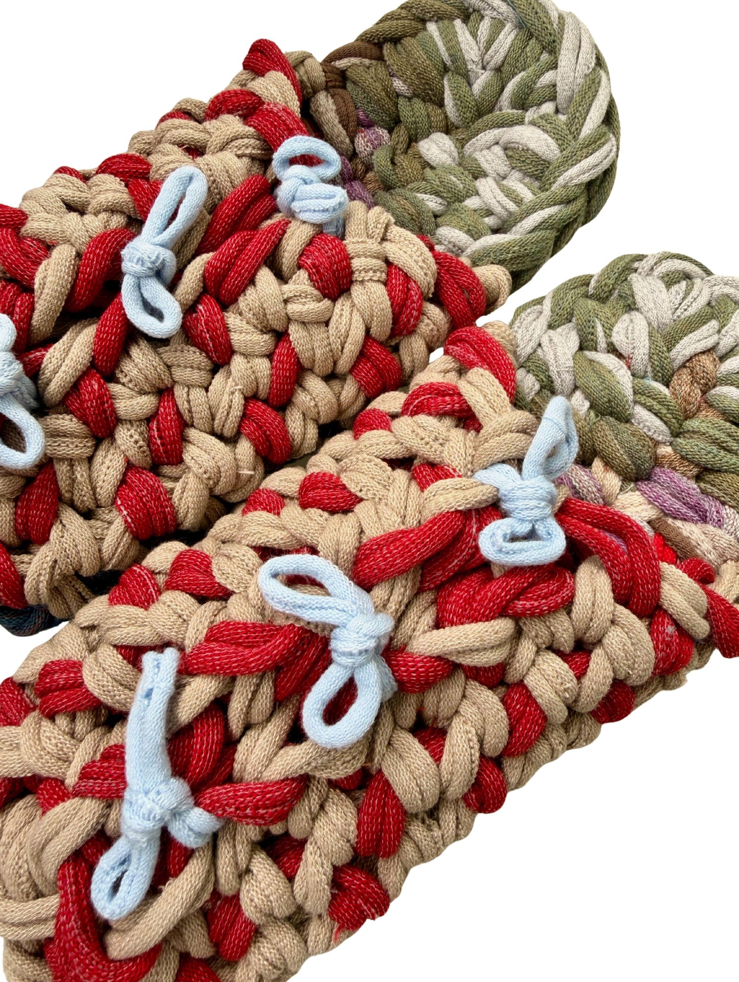 XL | Knit up-cycle slippers 2025-XL20 [XL]