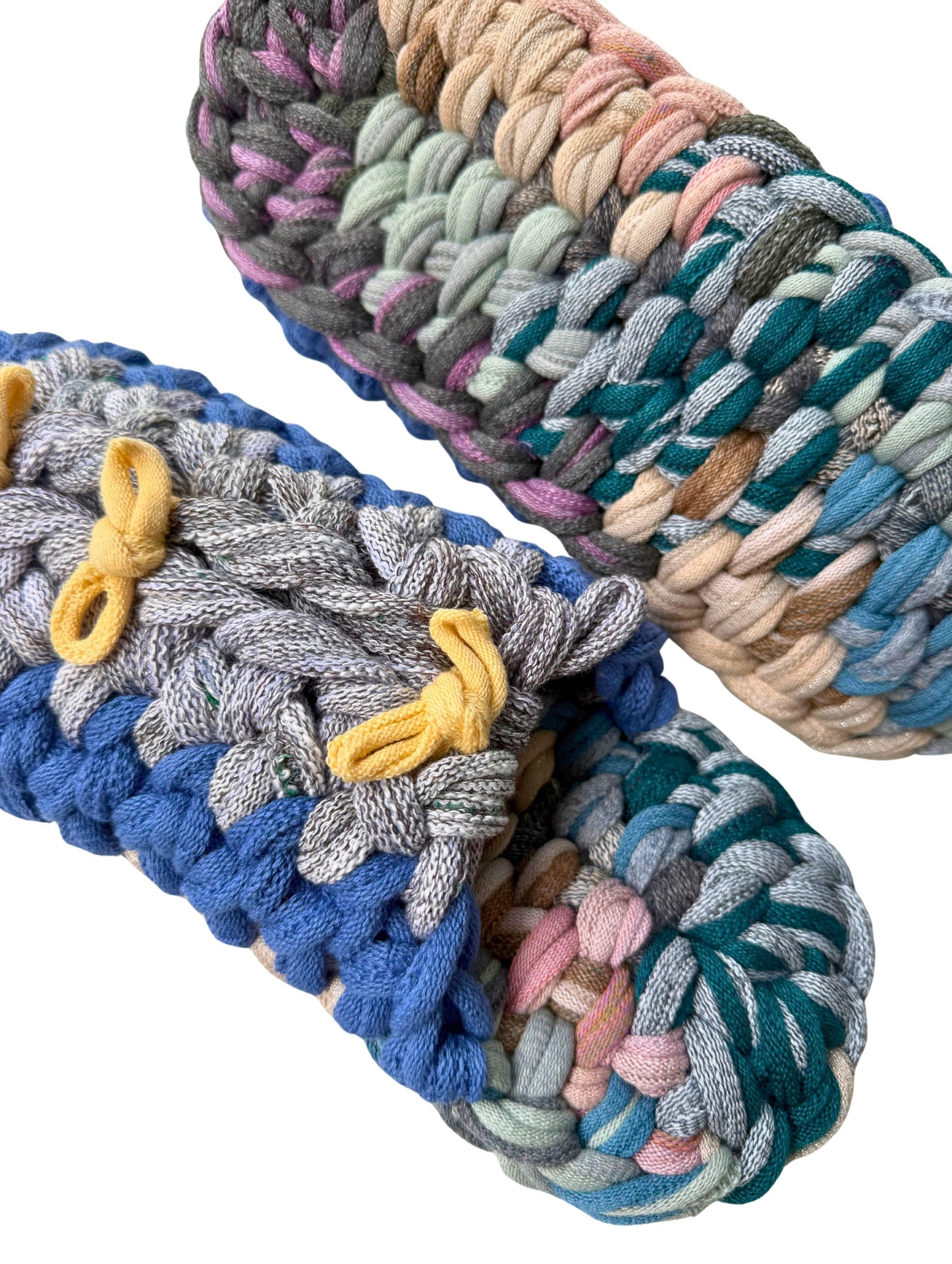 XL | Knit up-cycle slippers 2025-XL06 [XL]