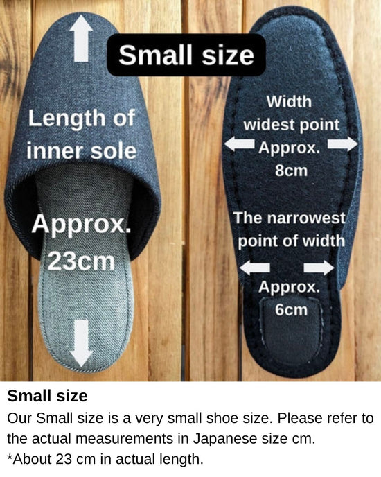 Small deals size slippers