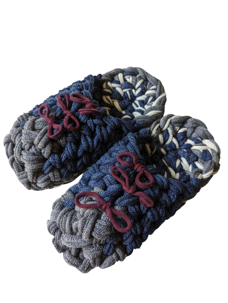 Medium | Knit up-cycle slippers 2023-M05 [Medium]