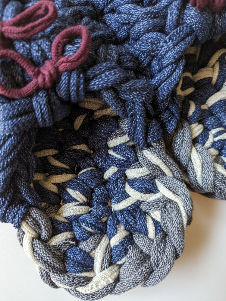 Medium | Knit up-cycle slippers 2023-M05 [Medium]