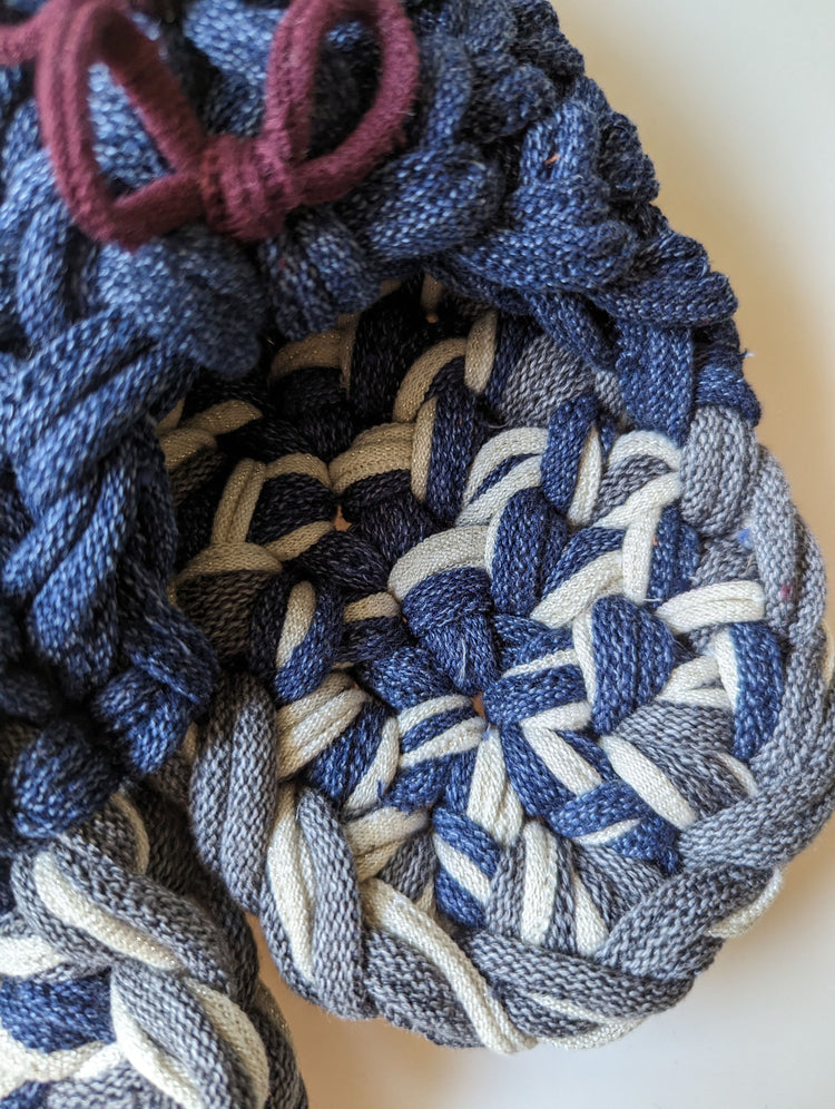 Medium | Knit up-cycle slippers 2023-M05 [Medium]