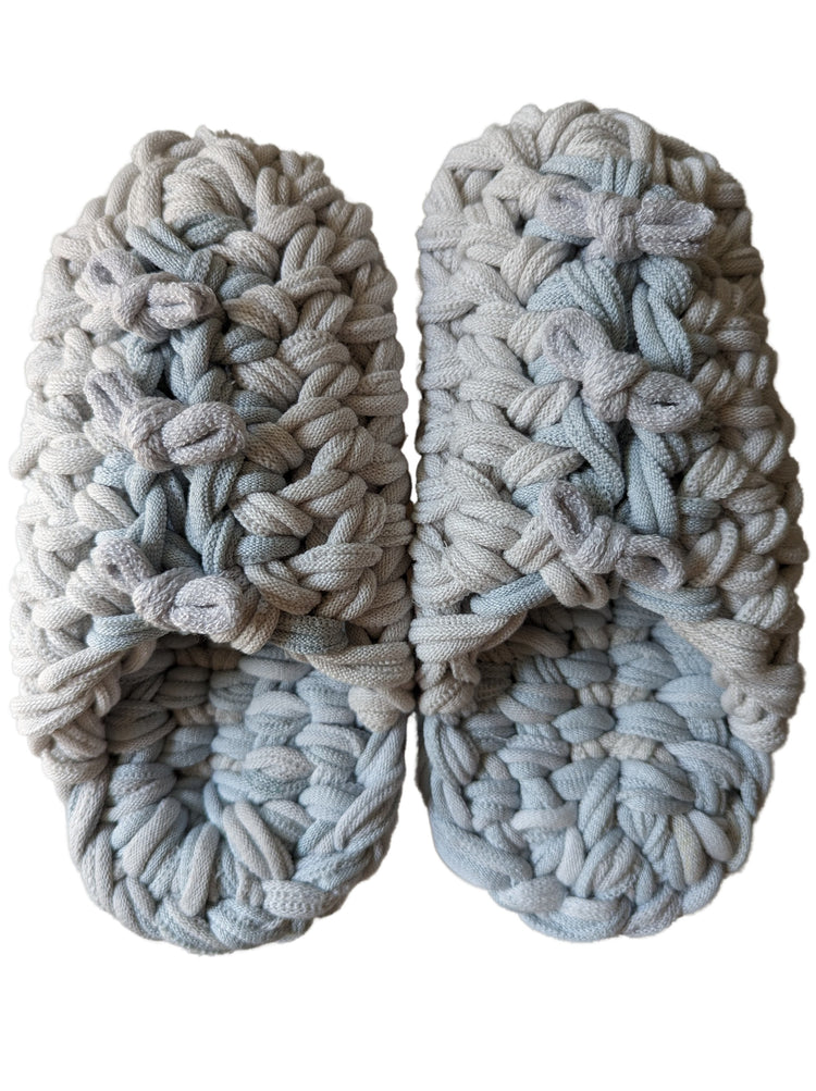 Medium | Knit up-cycle slippers 2023-M06 [Medium]