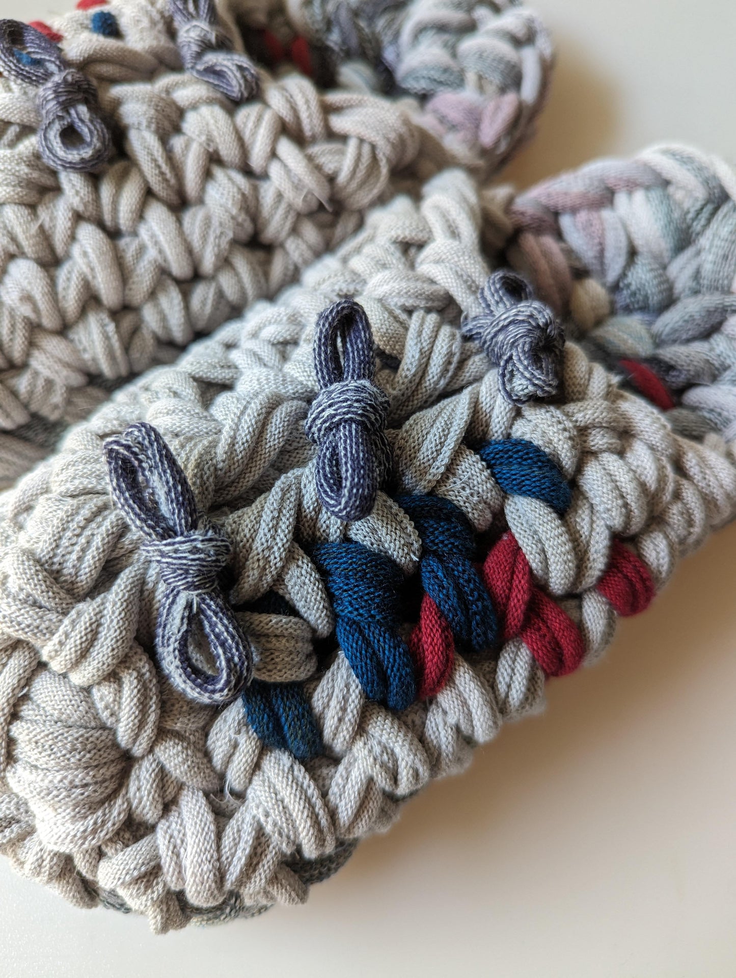 Medium | Knit up-cycle slippers 2023-M07 [Medium]