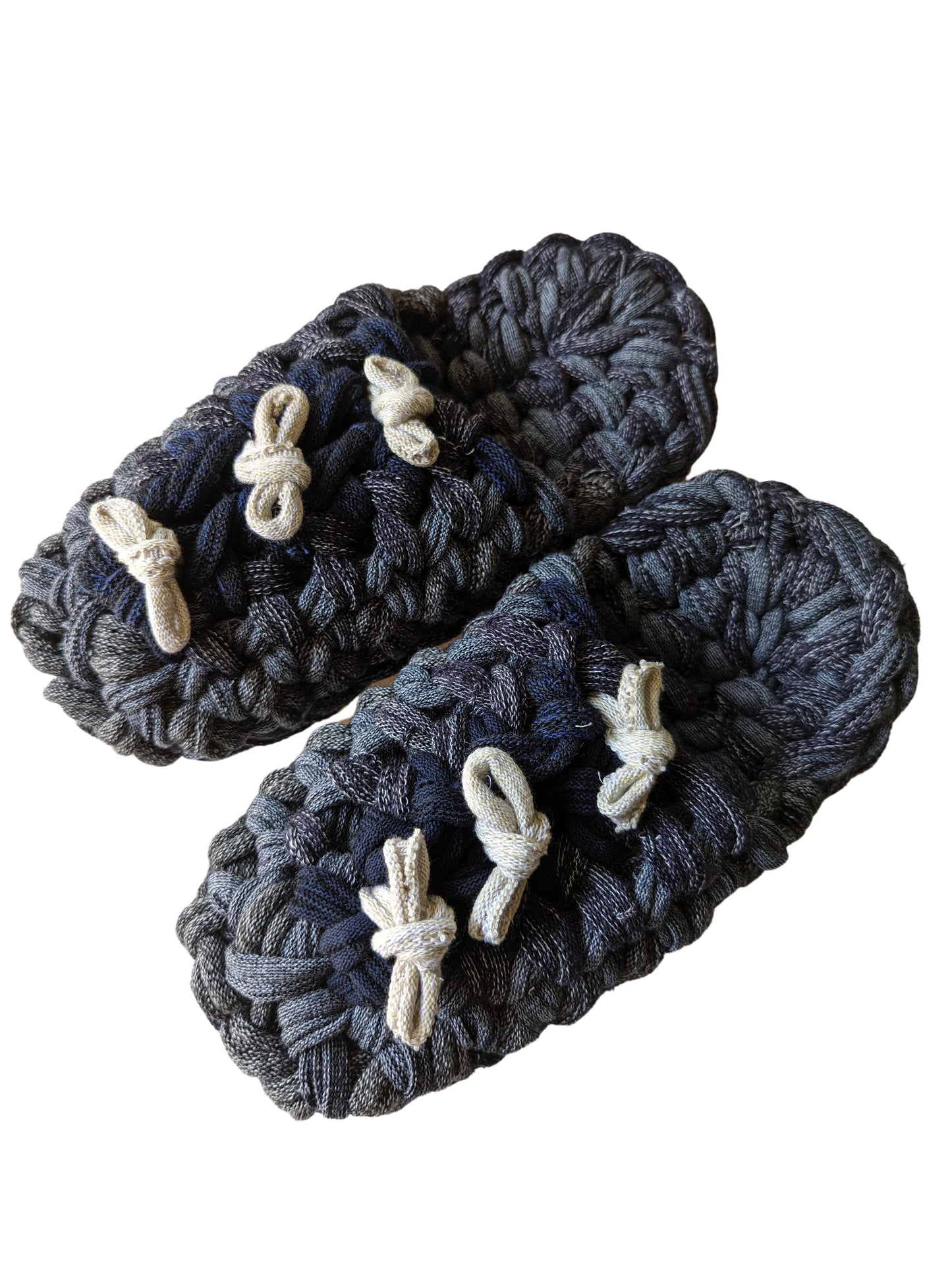 Medium | Knit up-cycle slippers 2023-M10 [Medium]