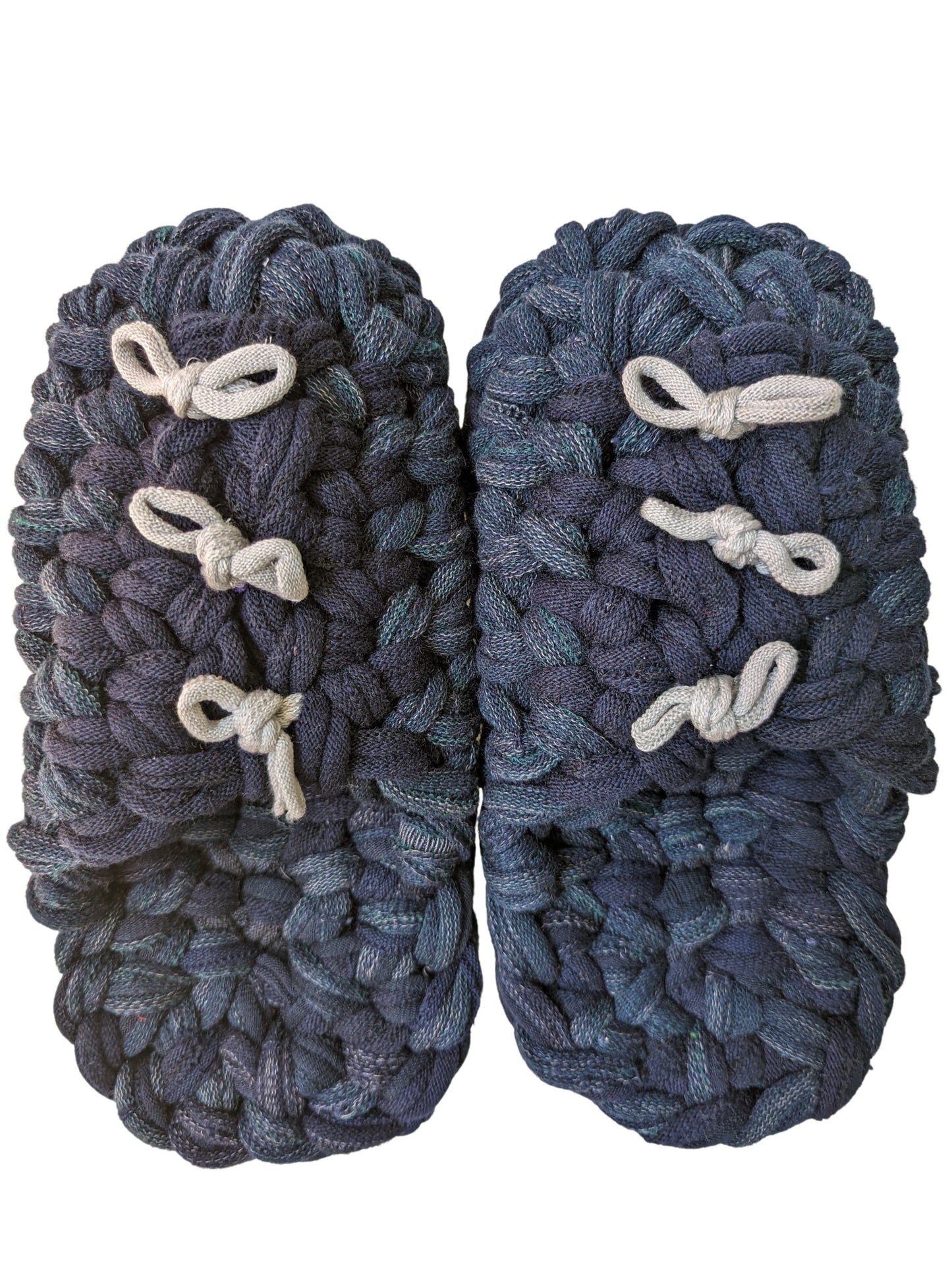 Large | Knit up-cycle slippers 2023-L29 [Large]
