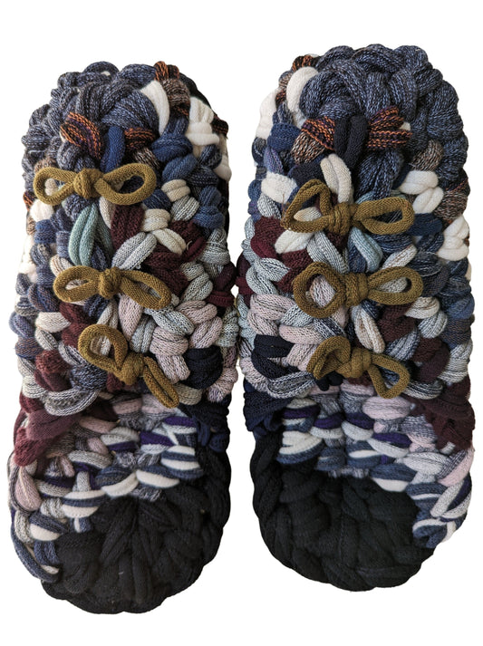 XL | Knit up-cycle slippers 2023-XL43 [XL]