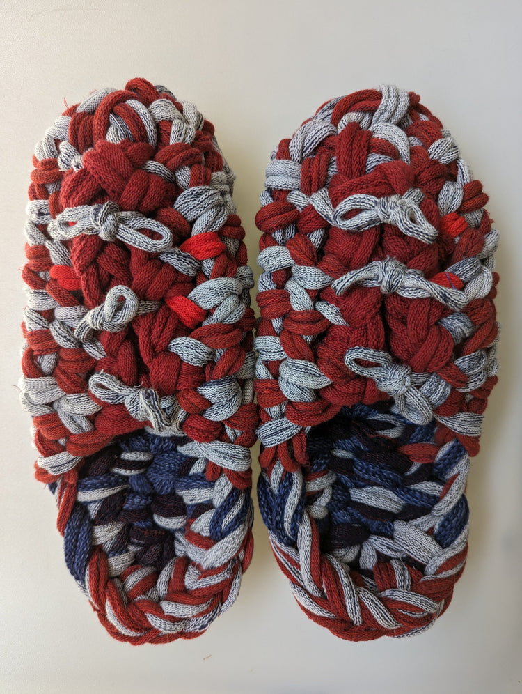 XL | Knit up-cycle slippers 2023-XL45 [XL]