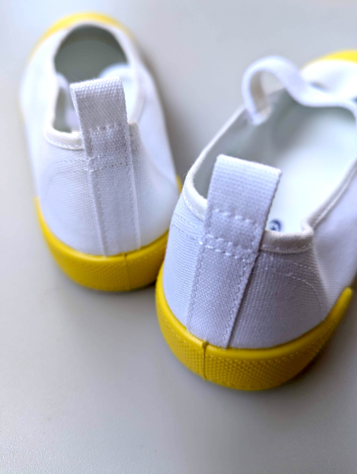 Uwabaki Type #01 [Yellow]  Japan made school indoor shoes