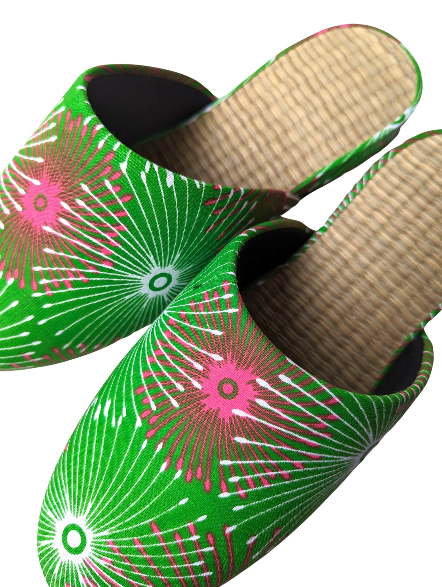 Large Tatami Print Mix Slippers 2024SS-L03