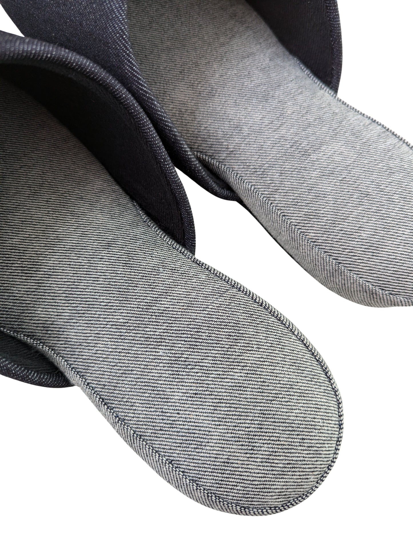 Denim Hiroshima Slippers Simple 4 size [Small / Medium / Large / XL]