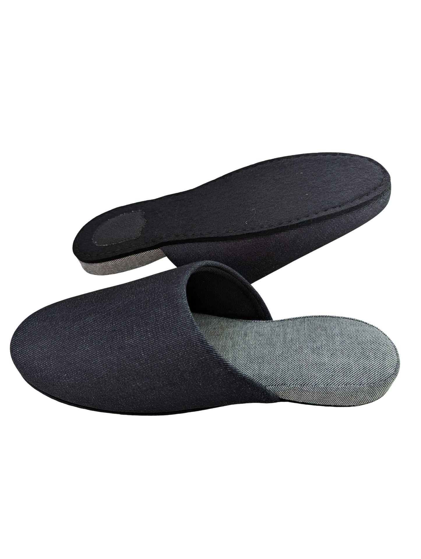 Denim Hiroshima Slippers Simple 4 size [Small / Medium / Large / XL]