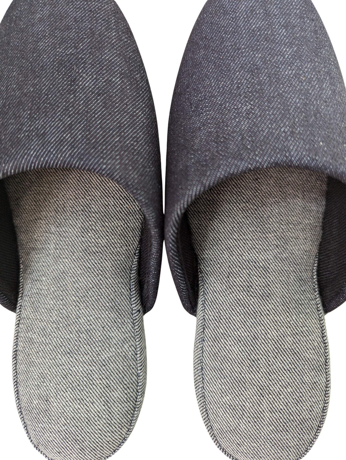 Denim Hiroshima Slippers Simple 4 size [Small / Medium / Large / XL]