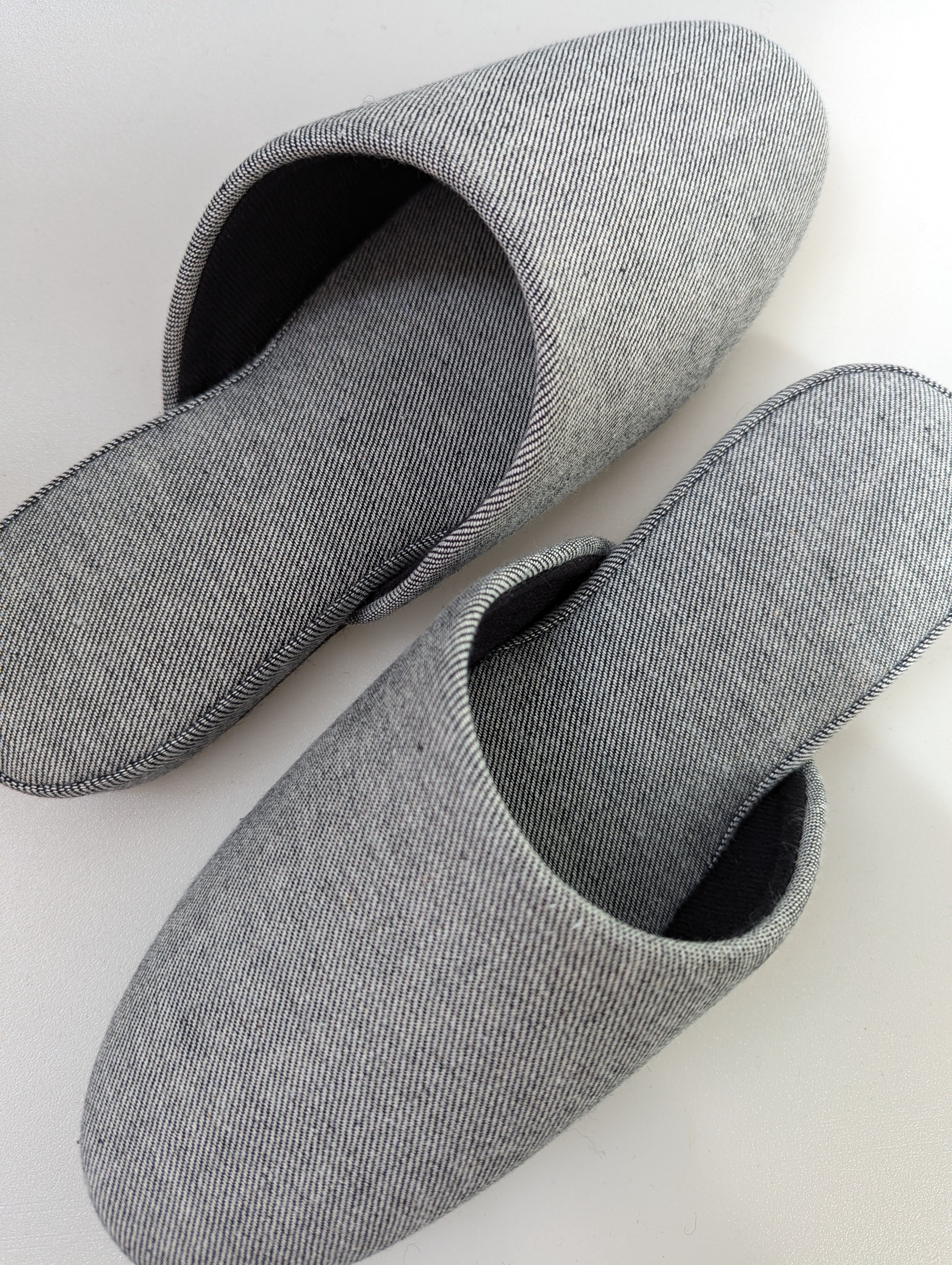 【美品】 SLIPPER サイズ9 2402BLM-Tsumugi-Zori-Top_1080x