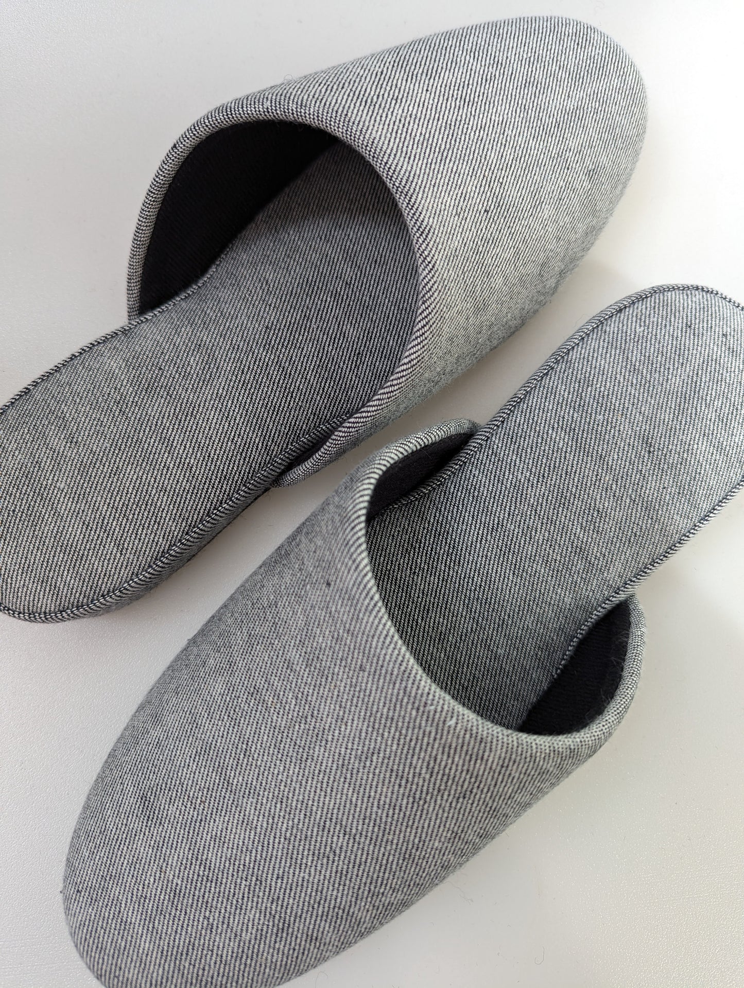 Denim Hiroshima Slippers Simple B-type 3 sizes [Medium / Large / XL]