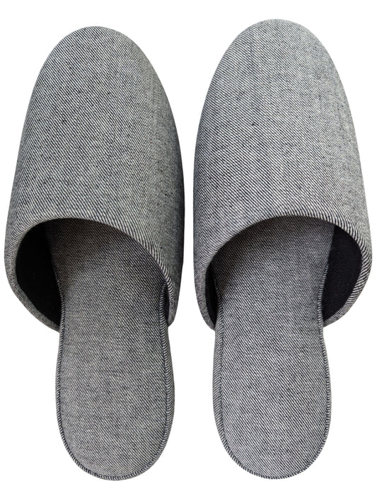 Denim Hiroshima Slippers Simple B-type 3 sizes [Medium / Large / XL]